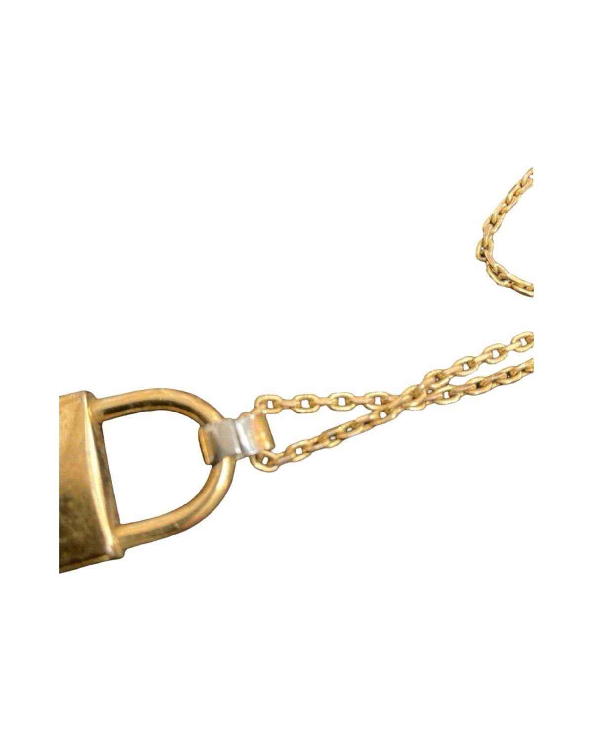 Dolce & Gabbana Dolce & Gabbana Gold Lock Necklace Size ONE SIZE - 5 Thumbnail