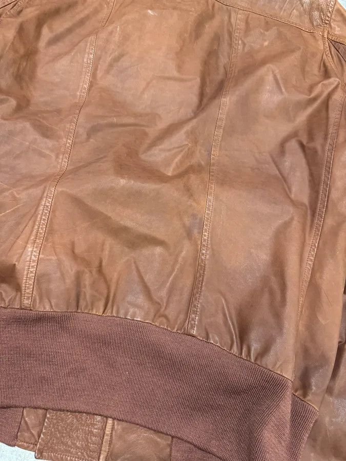 Rick Owens FW2008 Rick Owens Bordeaux Asymmetrical Leather Jacket Size US L / EU 52-54 / 3 - 10 Thumbnail