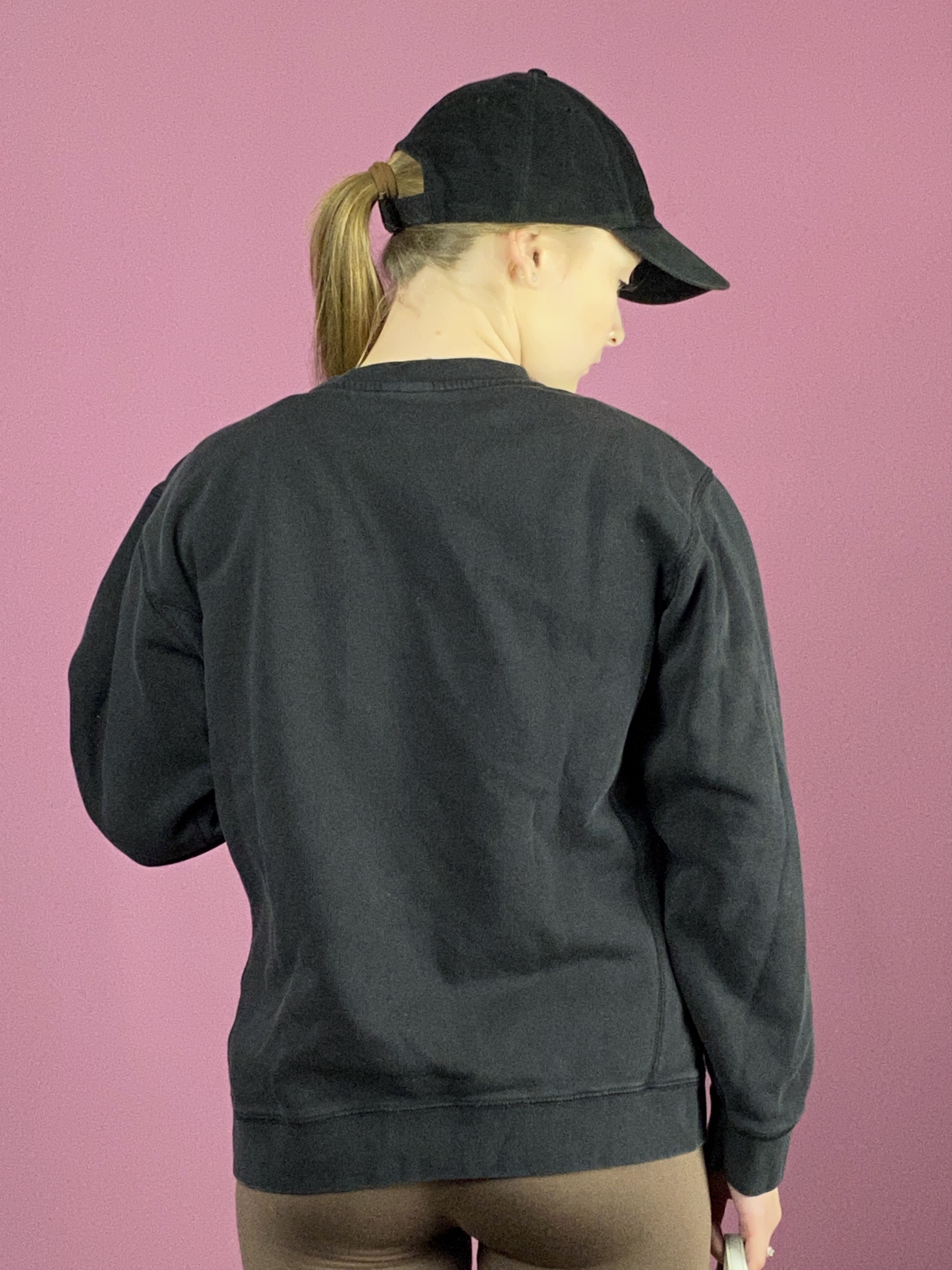Nike × Vintage 90s Nike Vintage Women's Big Logo Sweatshirt - S Size S / US 4 / IT 40 - 3 Thumbnail