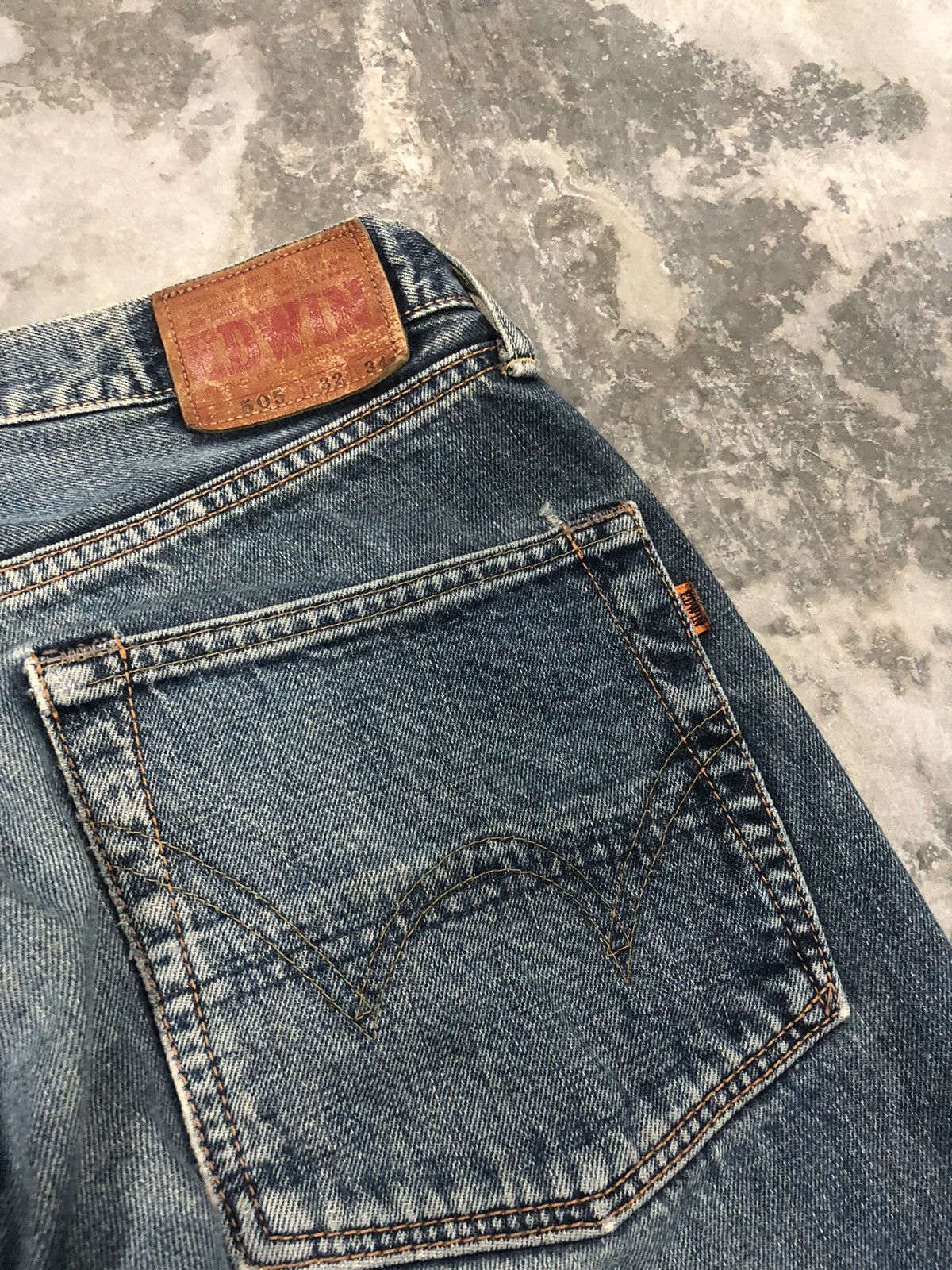 Edwin × Vintage Vintage Edwin 505 🇯🇵Made Jeans Size US 34 / EU 50 - 10 Thumbnail