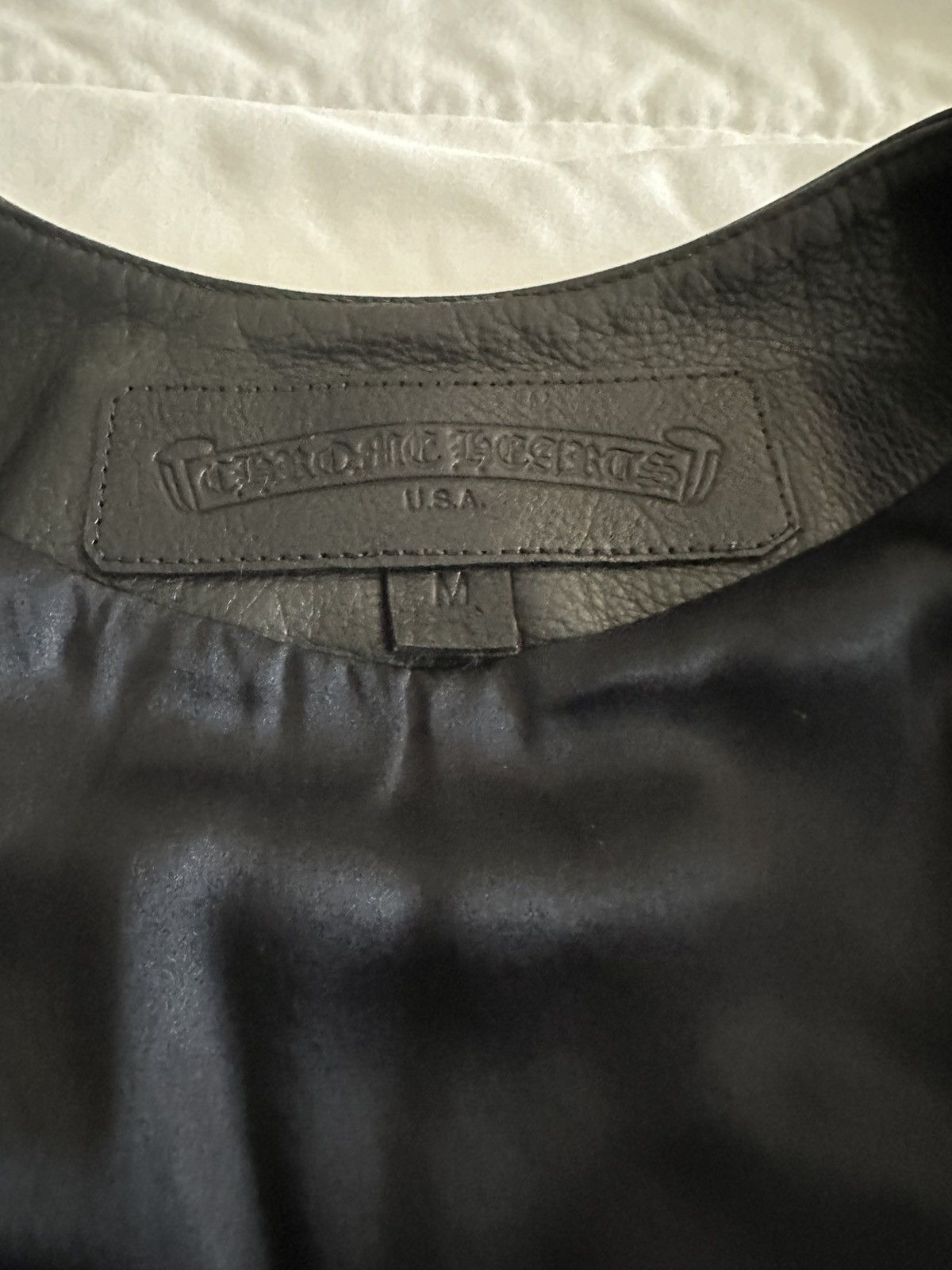 Chrome Hearts Vintage Chrome Hearts leather vest Early 1990’s Size M / US 6-8 / IT 42-44 - 4 Thumbnail