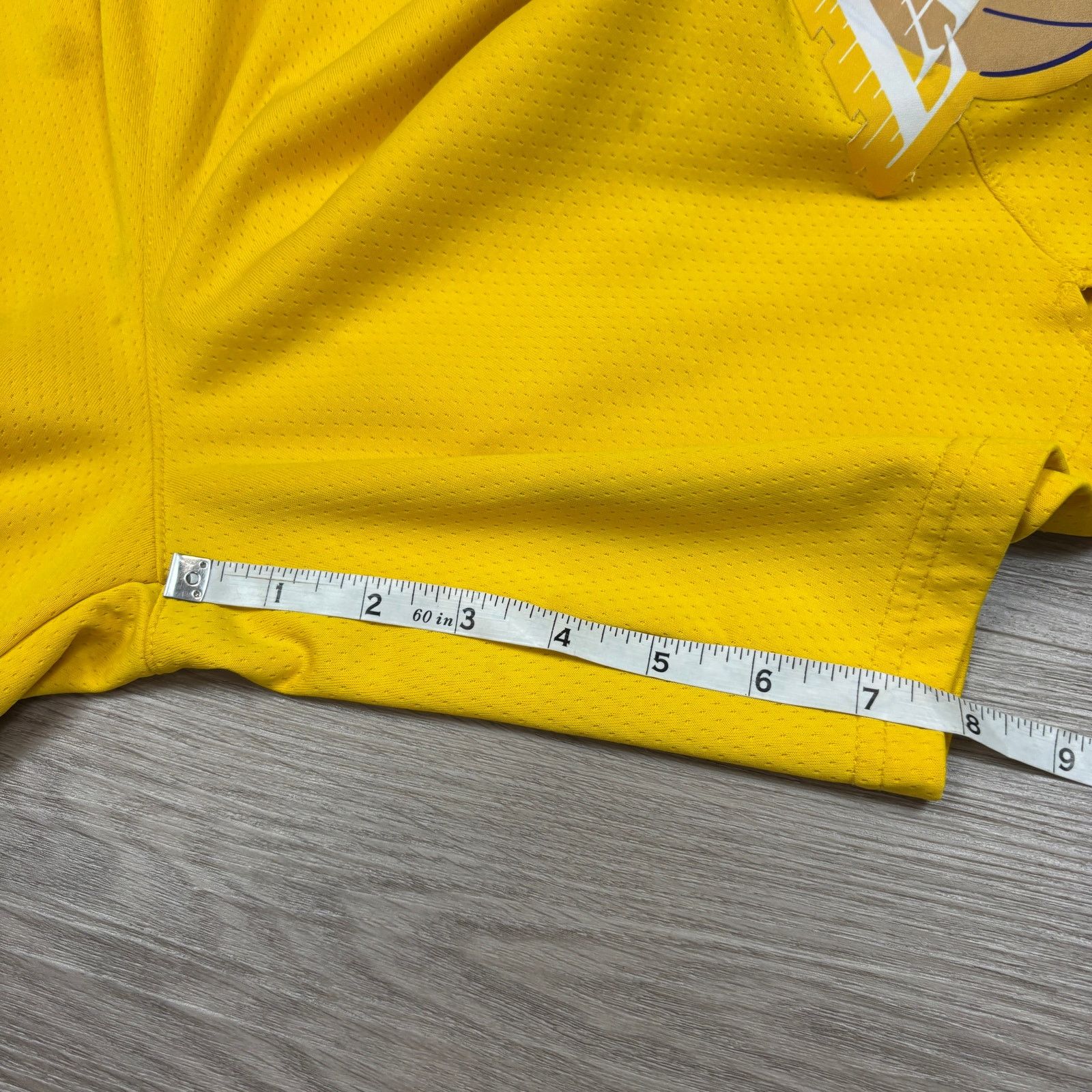 NBA × Nike Nike LA Lakers City Edition Dr. Buss Basketball Shorts 34/M Size US 28 / EU 44 - 7 Thumbnail