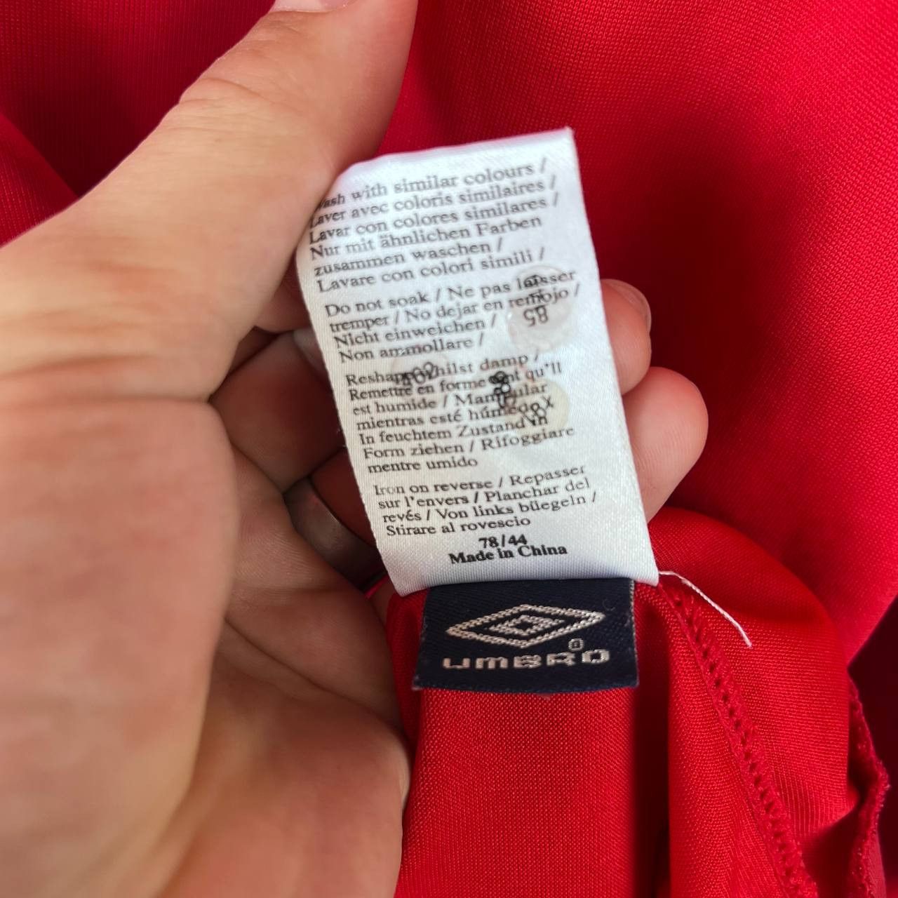Umbro Vintage England 2006/2008 Longsleeve Football Soccer Jersey Size US M / EU 48-50 / 2 - 9 Thumbnail