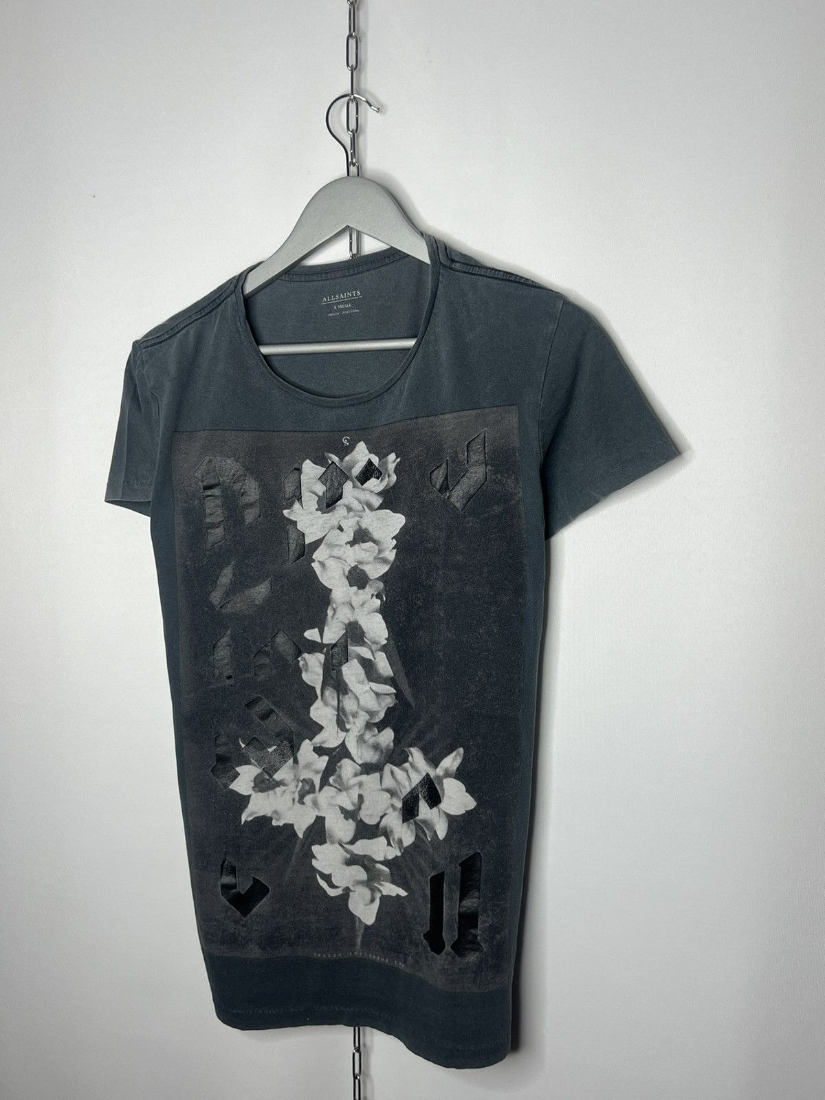 Allsaints × Vintage 🔥Vintage AllSaints Big Logo Art T-Shirt Tee Rare Hype 🔥 Size US XS / EU 42 / 0 - 2 Thumbnail