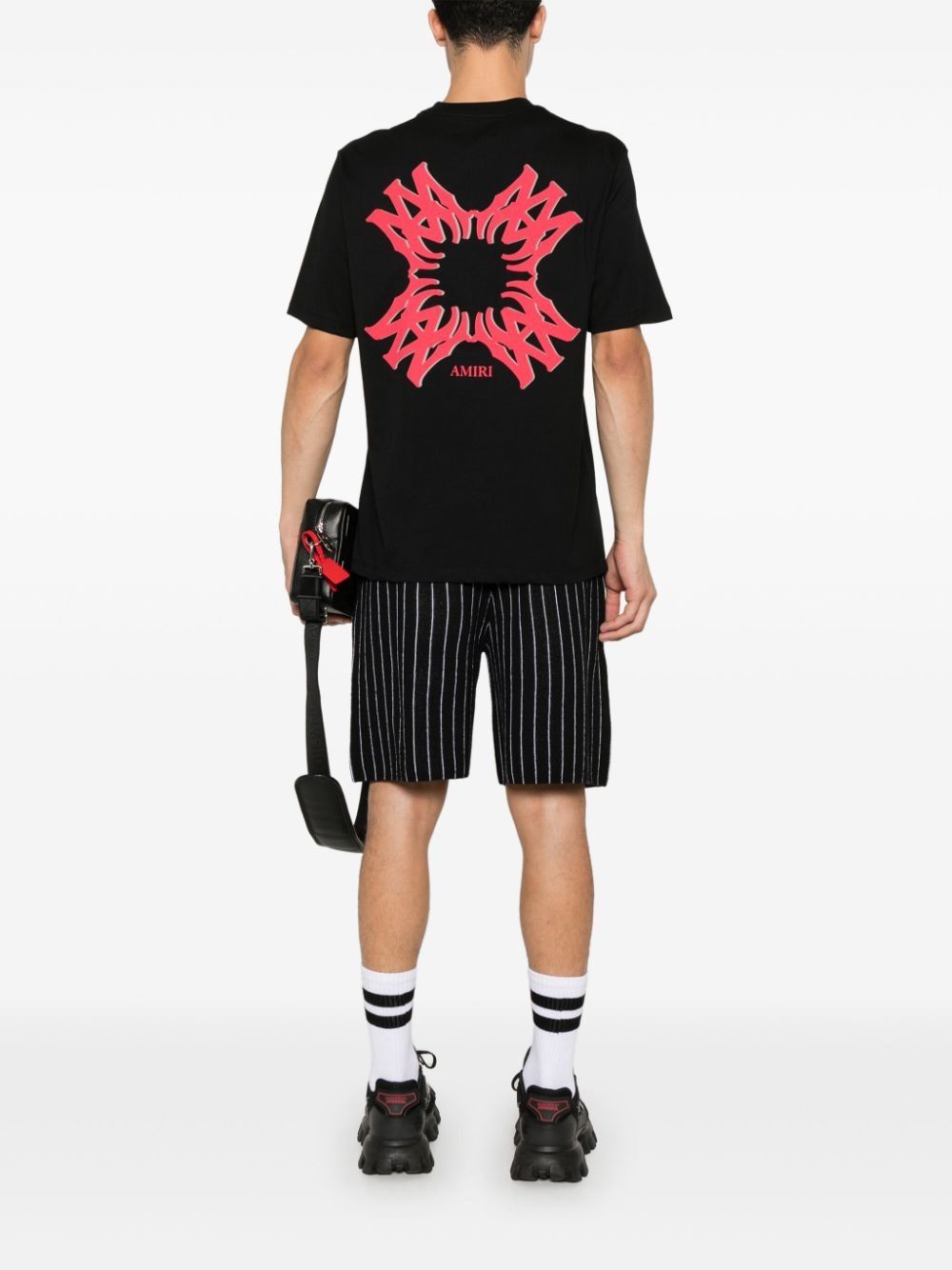 Amiri o1orln1025 MA Quad T-Shirt in Black Size US L / EU 52-54 / 3 - 2 Thumbnail