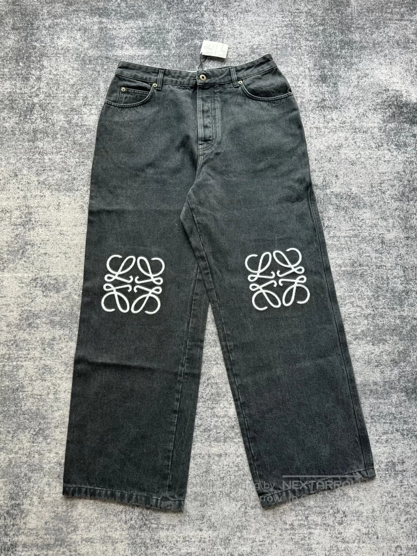 Loewe Loewe Knee logo denim pants| Size US 34 / EU 50 - 1 Thumbnail