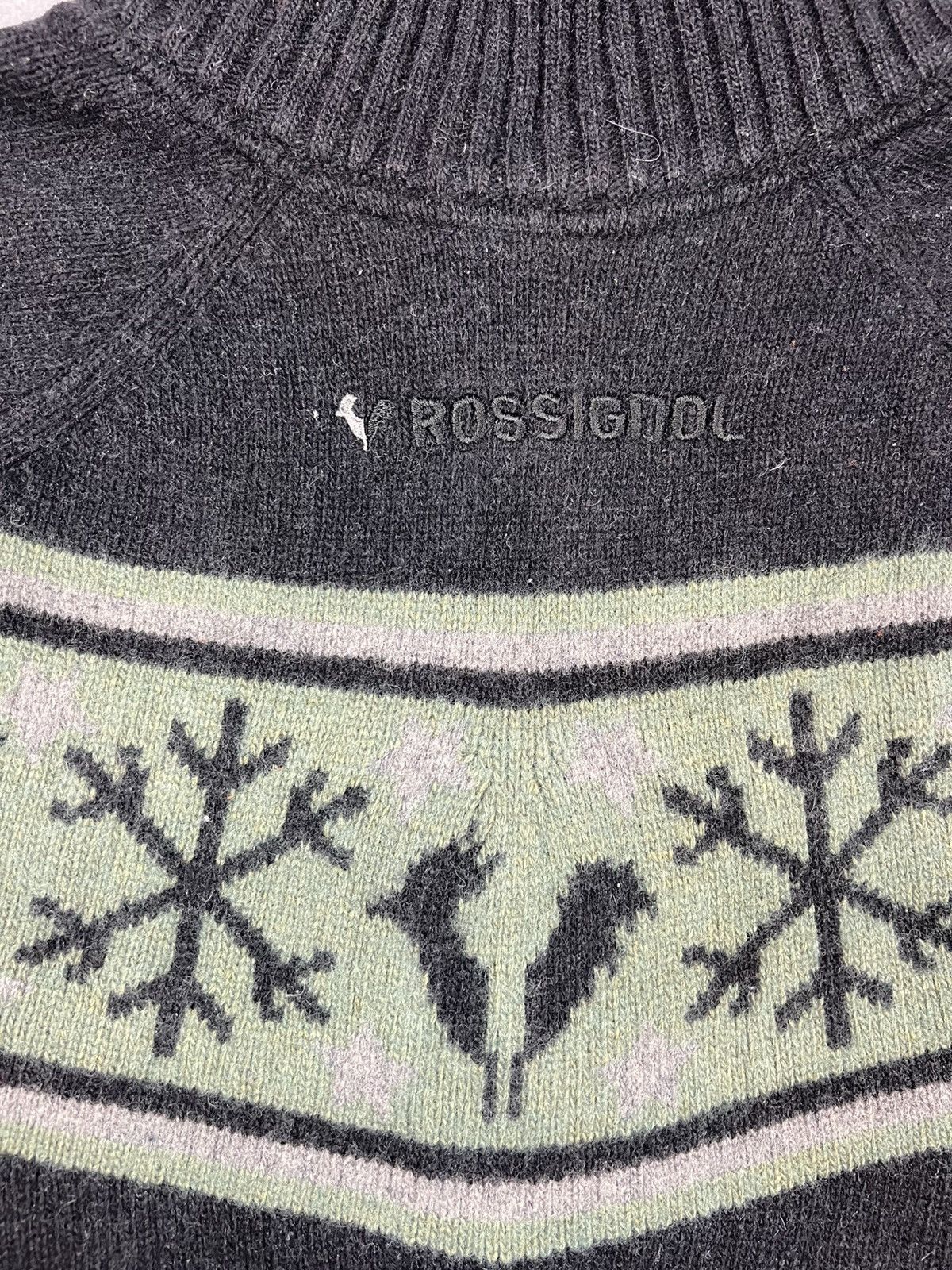 Rossignol Rossignol Wool 1/4 Zip Sweater Mens Black Size US L / EU 52-54 / 3 - 8 Thumbnail