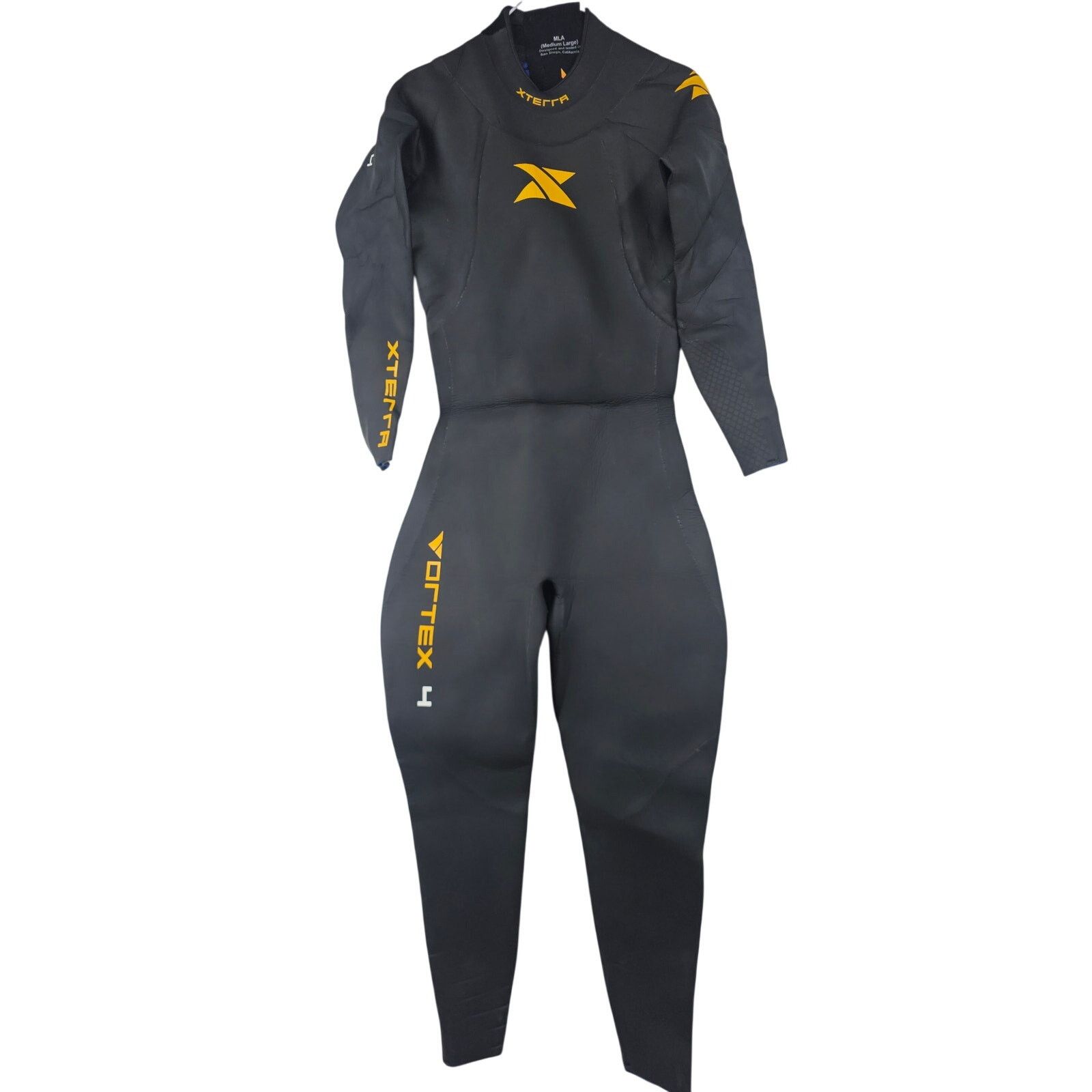 Other Xterra Vortex Fullsuit Triathlon Swimming Wetsuit Black M-L Size US 30 / EU 46 - 1 Thumbnail