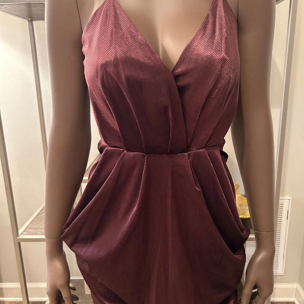 Designer BCBGeneration Drape Pocket Cami Mini Dress Size XS / US 0-2 / IT 36-38 - 3 Thumbnail