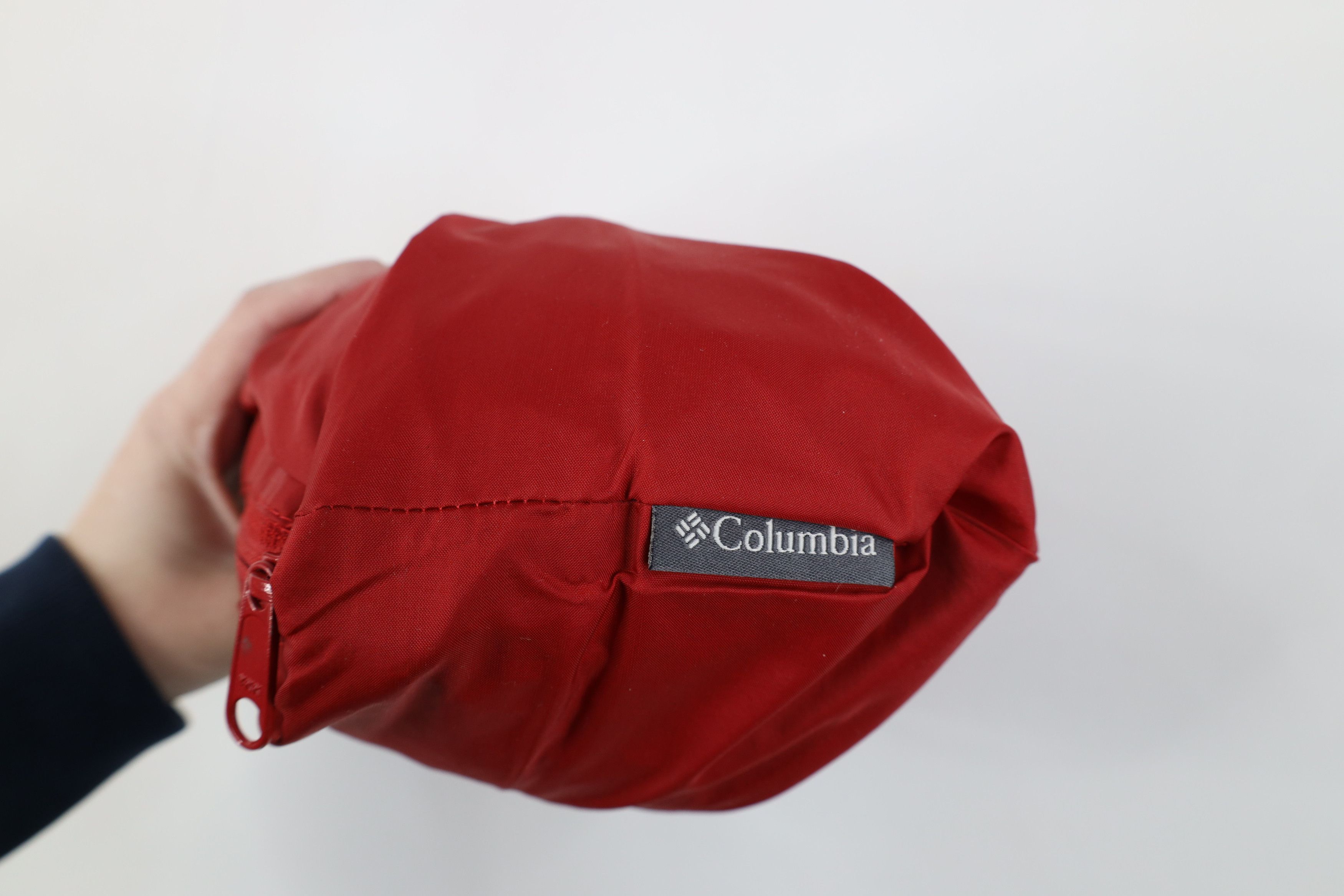 Columbia Vintage Columbia Packable Hooded Rain Windbreaker Jacket Red Size US XXL / EU 58 / 5 - 15 Thumbnail