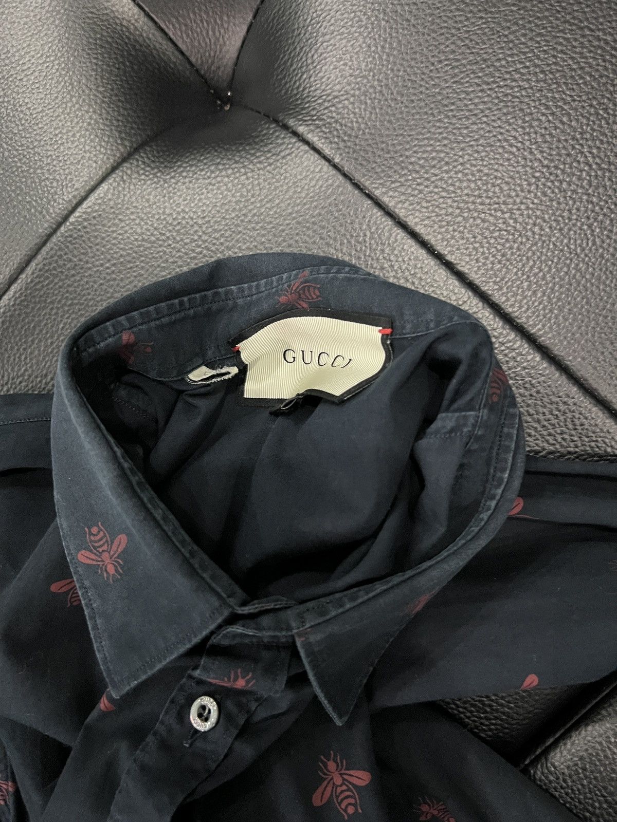 Gucci Gucci Bee Graphic Print Shirt Size US XS / EU 42 / 0 - 14 Thumbnail
