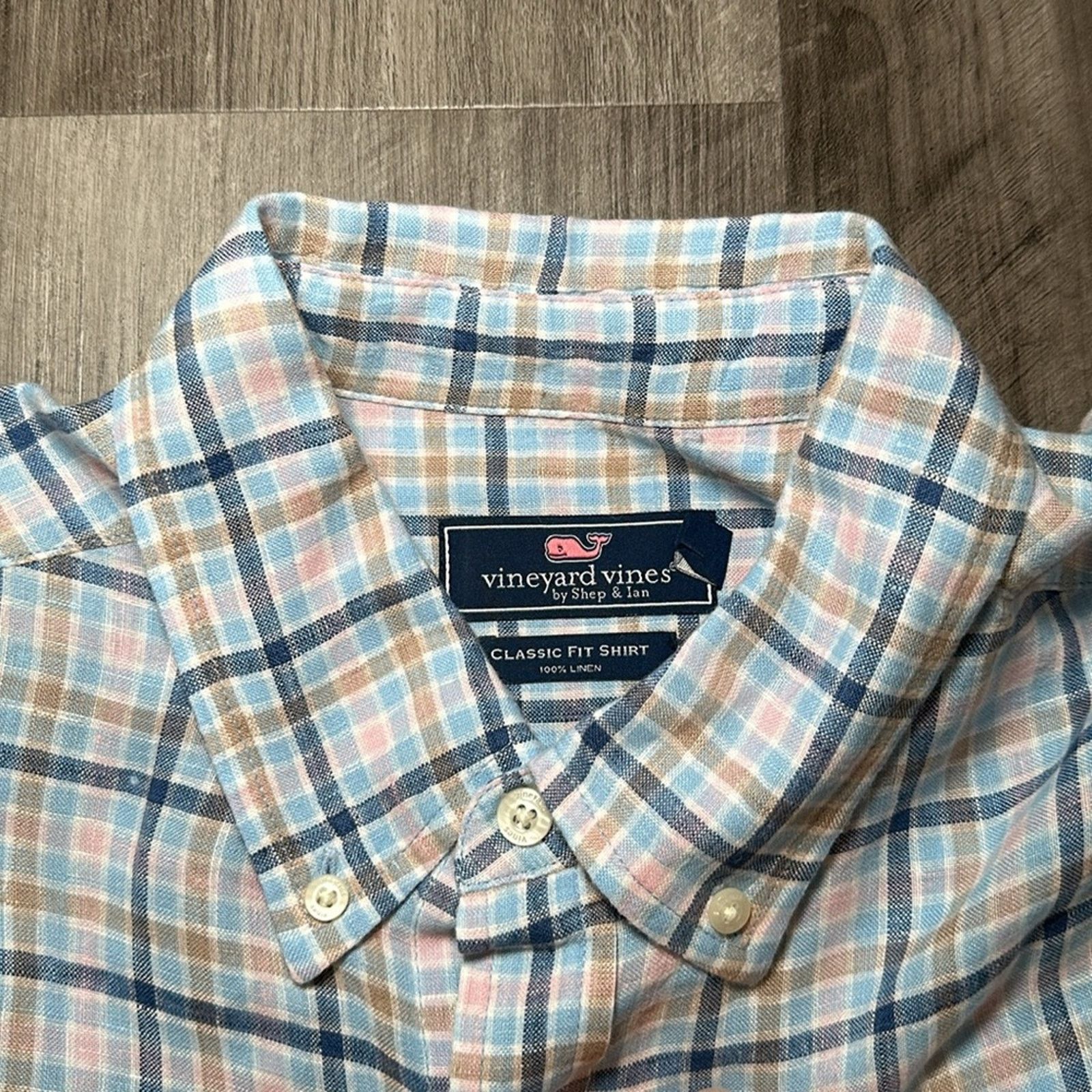 Vineyard Vines Vineyard Vine Classic Fit Linen Long Sleeve - Medium Size US M / EU 48-50 / 2 - 7 Thumbnail