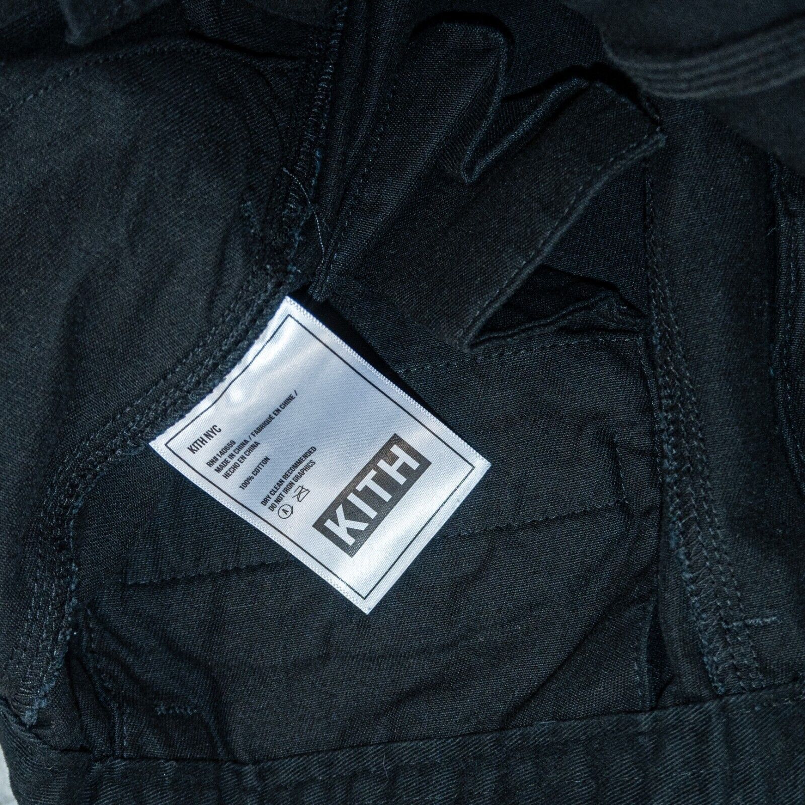 Kith KITH NYC Men's Black jogger Pants inside drawstring size 29 Size US 29 - 4 Thumbnail