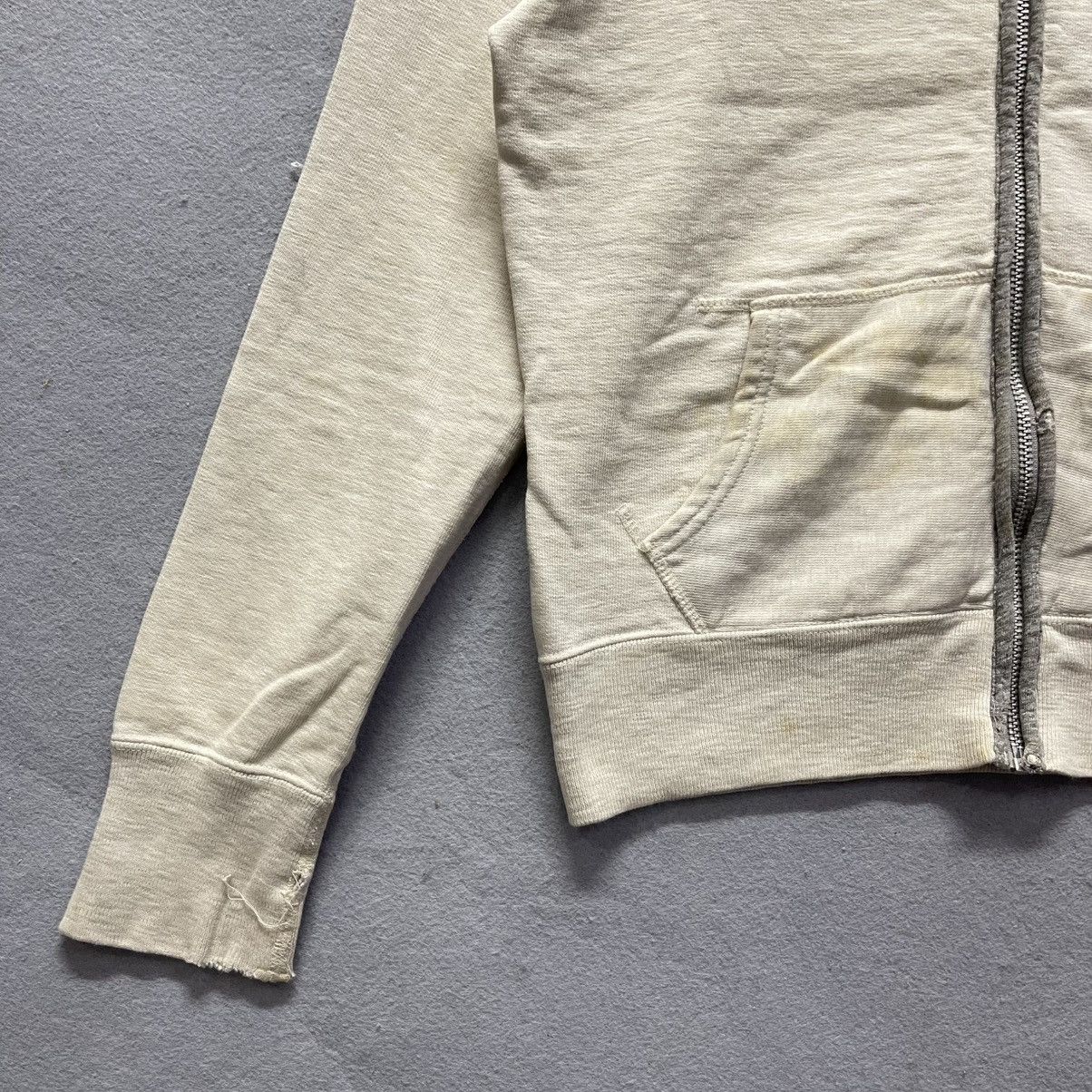 45rpm 45rpm Vintage Zip-Up Sweatshirt – Made in Japan (Off-White) Size US M / EU 48-50 / 2 - 4 Thumbnail