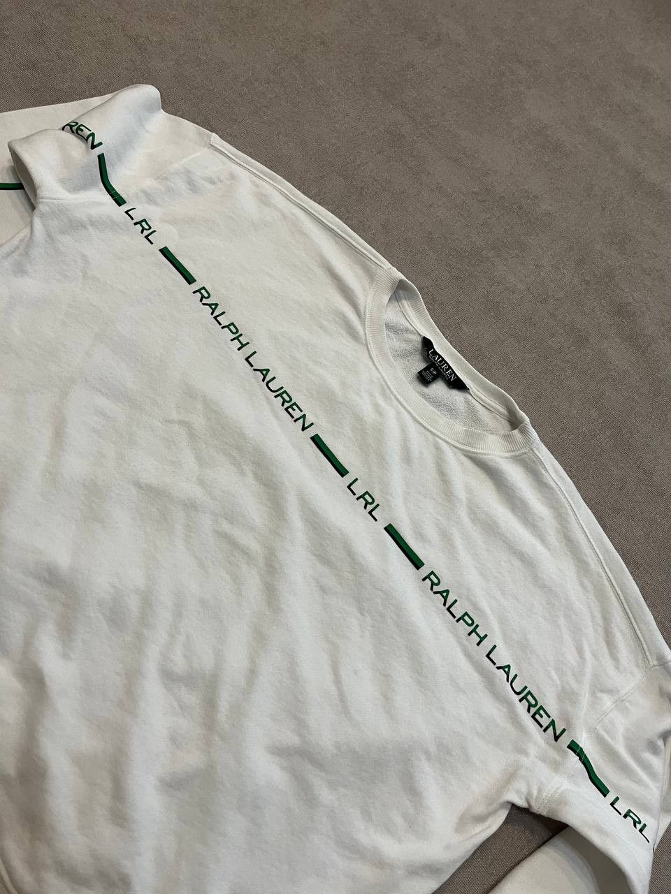 Lauren Ralph Lauren Polo Ralph Lauren Sweatshirt Long Sleeve Logo LRL PRL White Size S / US 4 / IT 40 - 8 Thumbnail