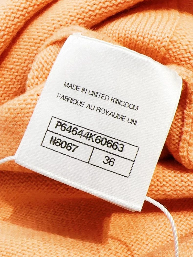 Chanel Chanel 20A Kangpeng Street Orange Pink Burgundy Edge Gold Size 24" / US 00 / IT 34 - 6 Thumbnail