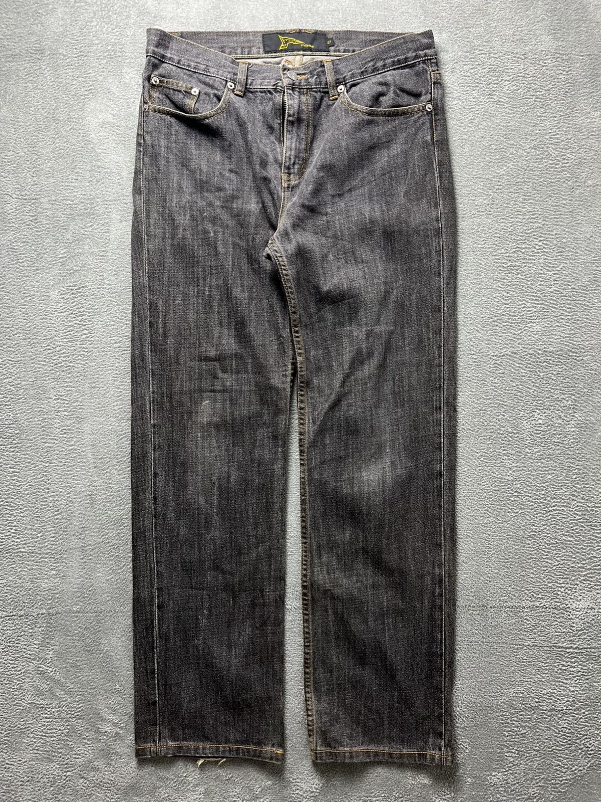 20471120 20471120 - Hyoma - “S*X” print denim pants Size US 33 - 2 Thumbnail