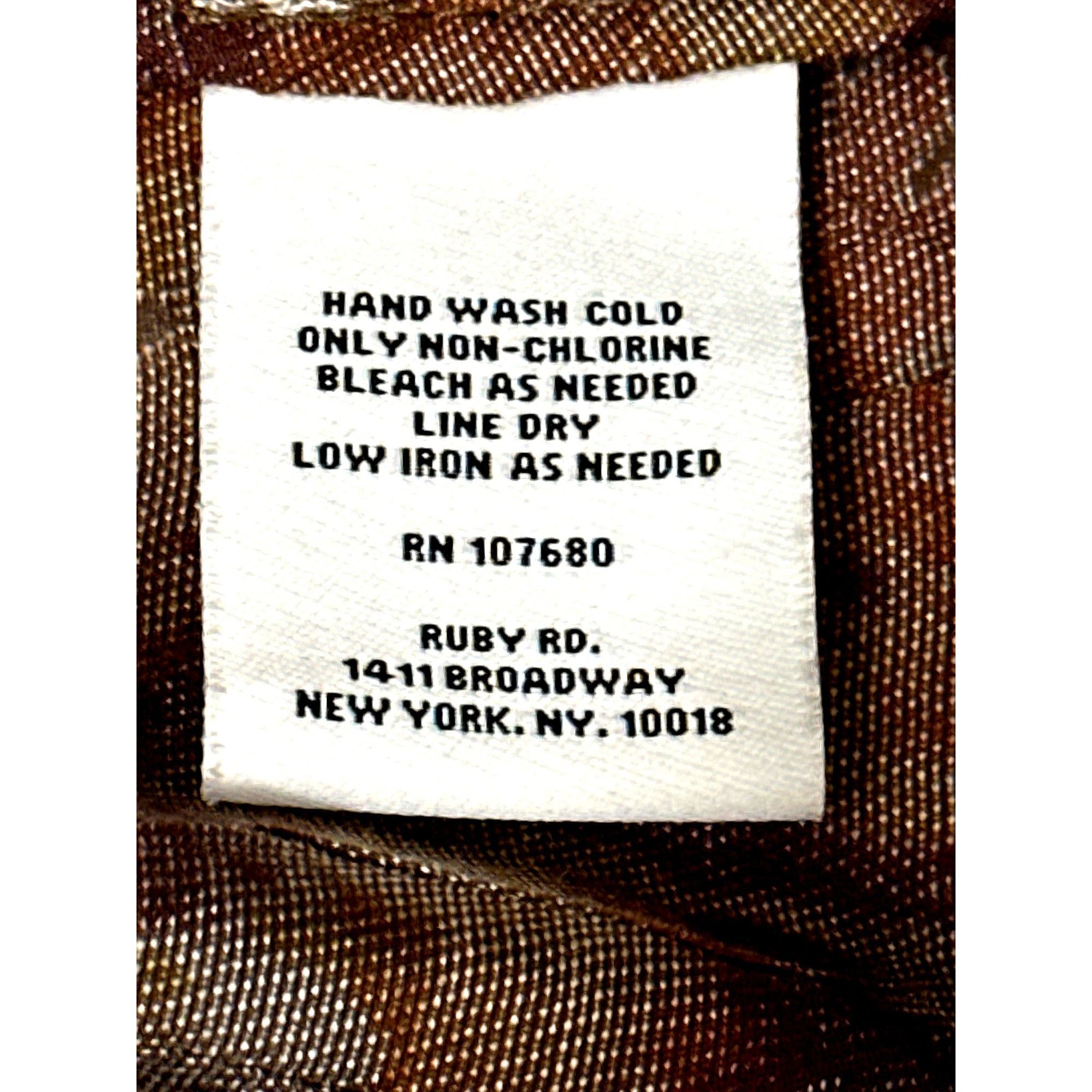 Other Ruby Rd Size 10 Autumn Print Mandarin Collar Button Jacket Size L / US 10 / IT 46 - 9 Thumbnail