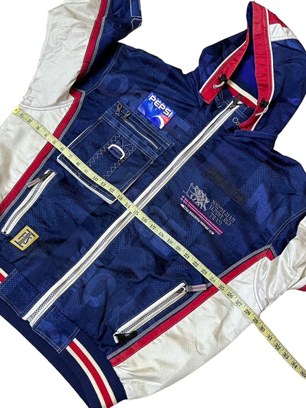 Japanese Brand VINTAGE PHENIX NORGE PEPSI NORWEGIAN ALPINE SKI TEAM JACKET Size US XXL / EU 58 / 5 - 15 Thumbnail