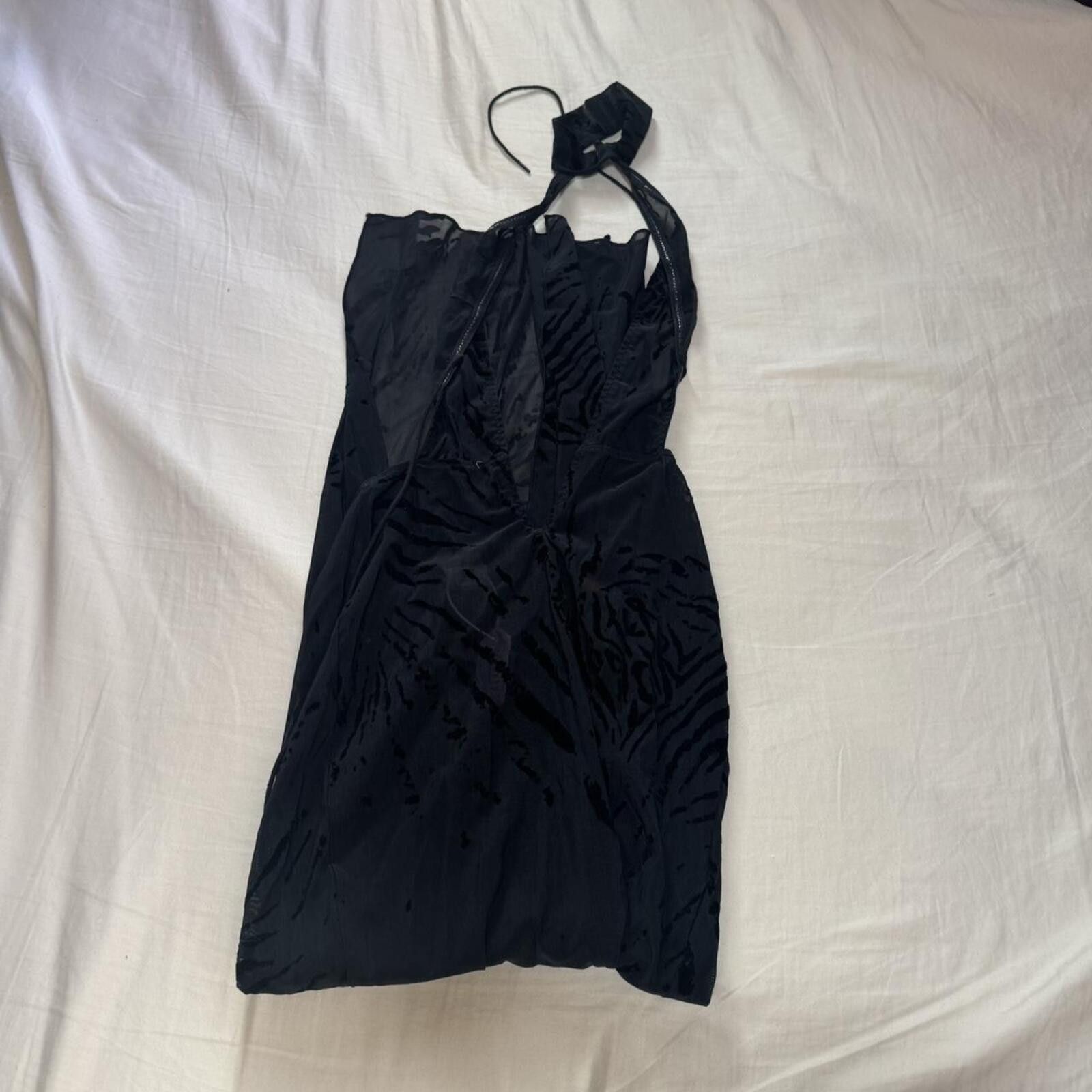 Other Poster girl - BARE DRESS BLACK ZEBRA PRINT Size XS / US 0-2 / IT 36-38 - 6 Thumbnail