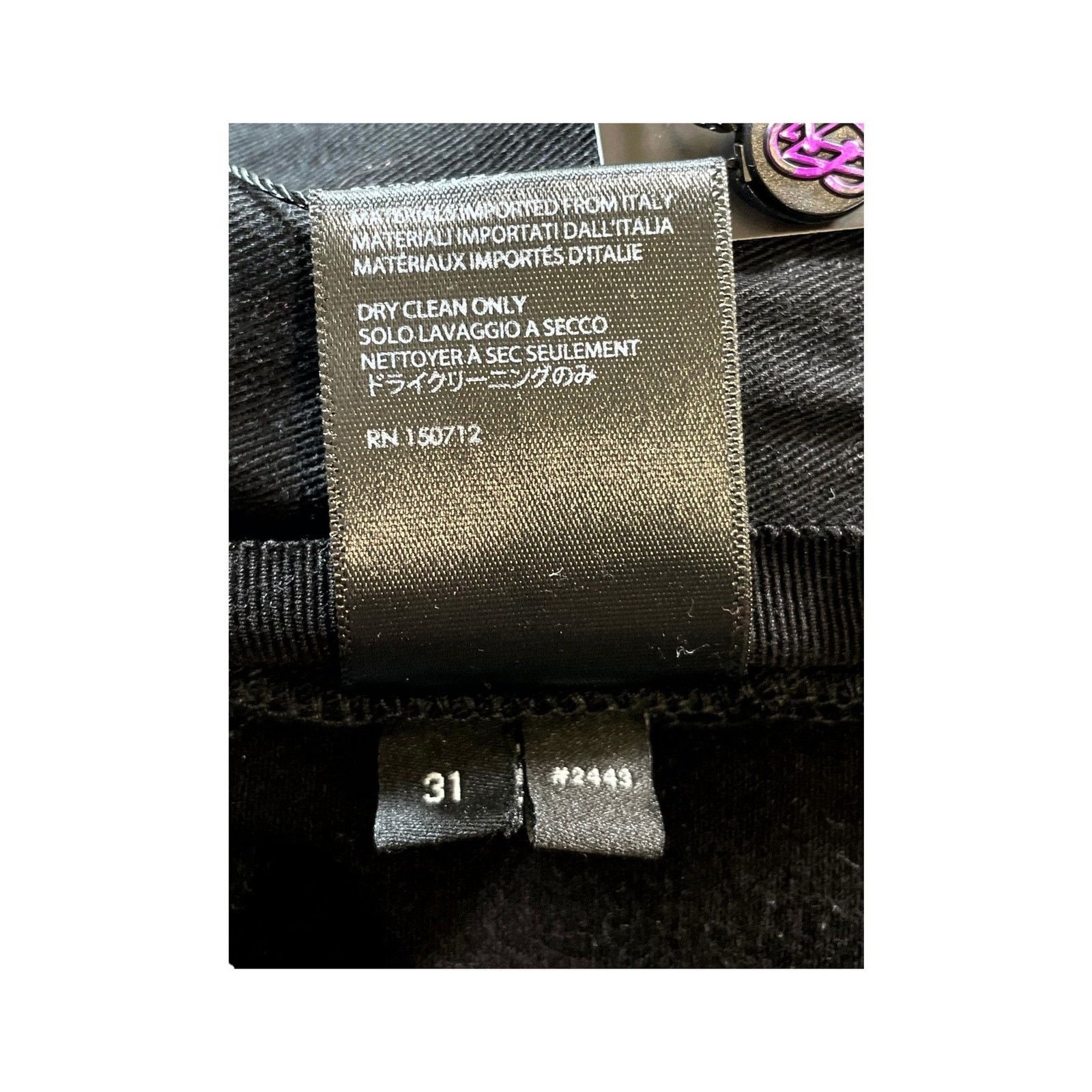 Amiri Amiri Crystal Black & Blue Jeans Size US 31 - 7 Thumbnail
