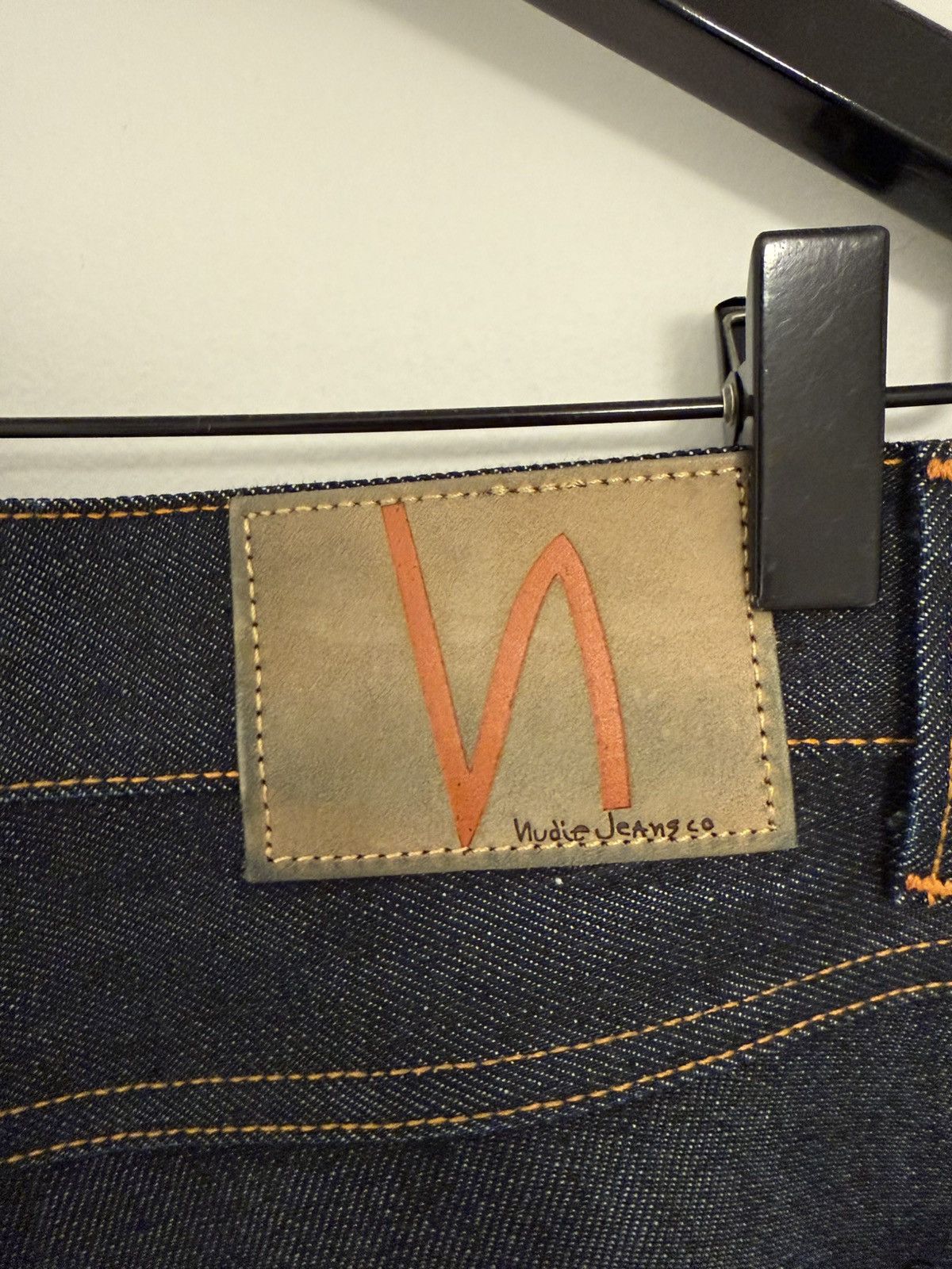 Nudie Jeans Nudie Jeans Lean Dean Dry Japan Selvage – Raw Indigo Size US 29 - 5 Thumbnail