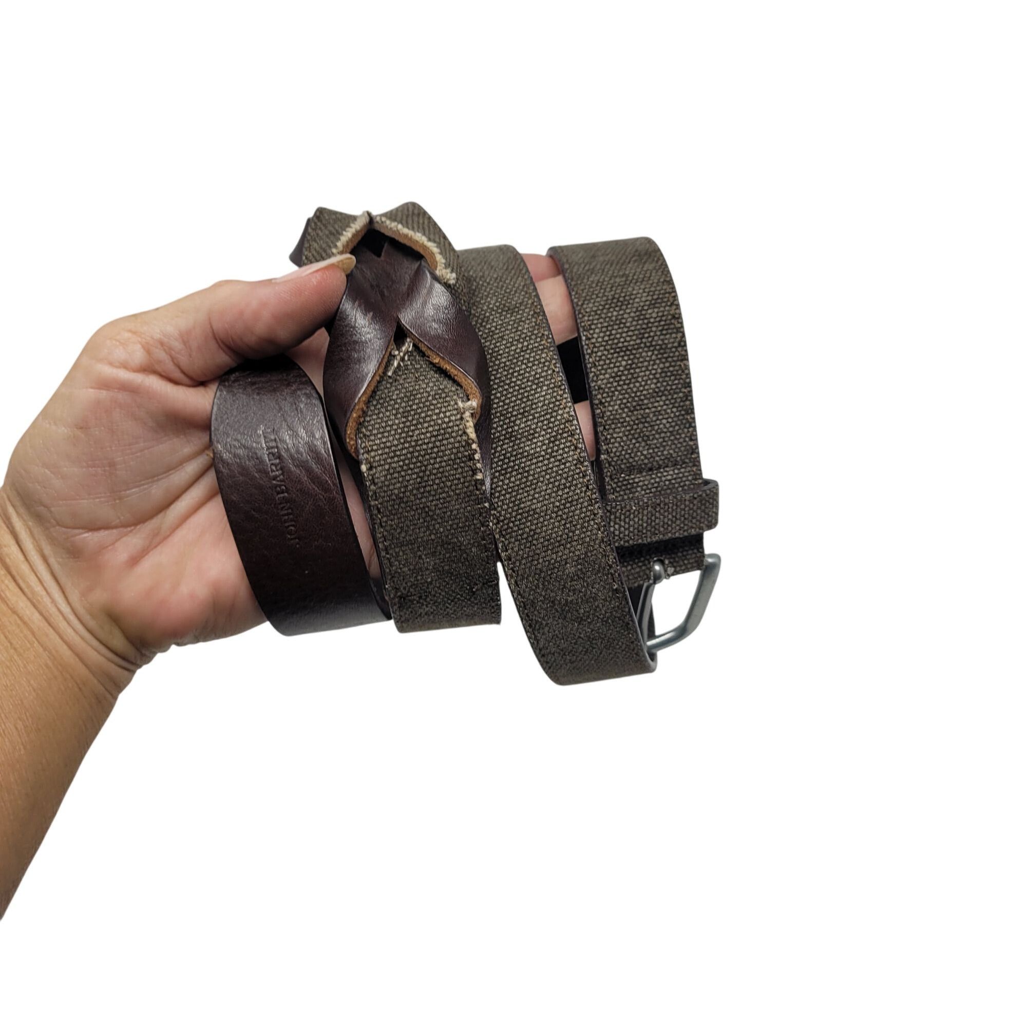 Other John Barritt Handmade Italian Brown Genuine Leather Woven Br Size ONE SIZE - 1 Thumbnail