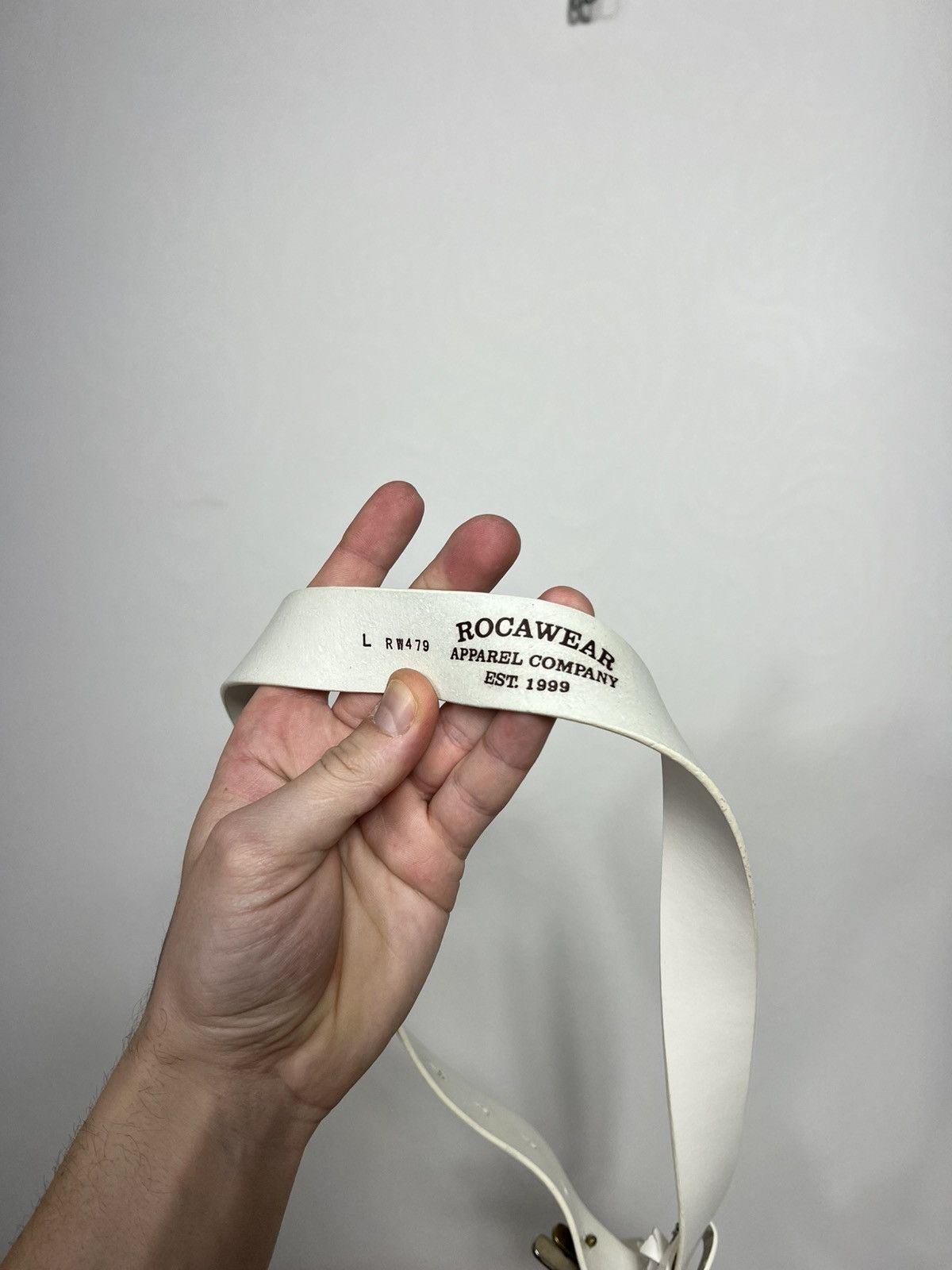 Vintage Vintage Rocawear Metal Heart Buckle Y2K Belt Size ONE SIZE - 10 Thumbnail