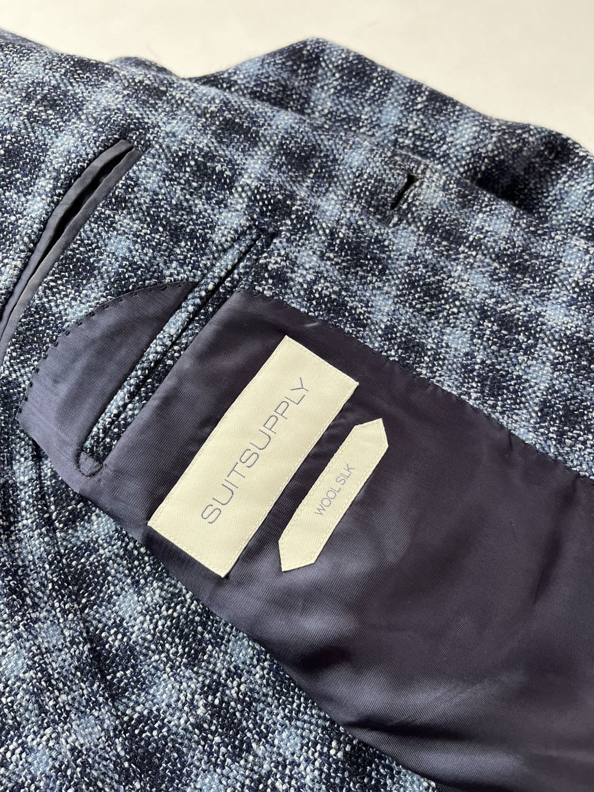 Suitsupply Suitsuplly wool & silk Havana classic blazer Size 50S - 9 Thumbnail