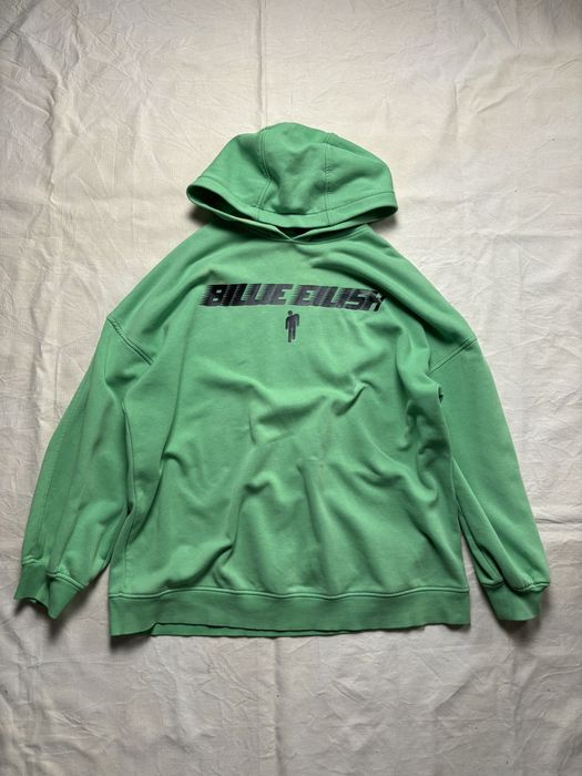 Billie eilish green online hoodie h&m