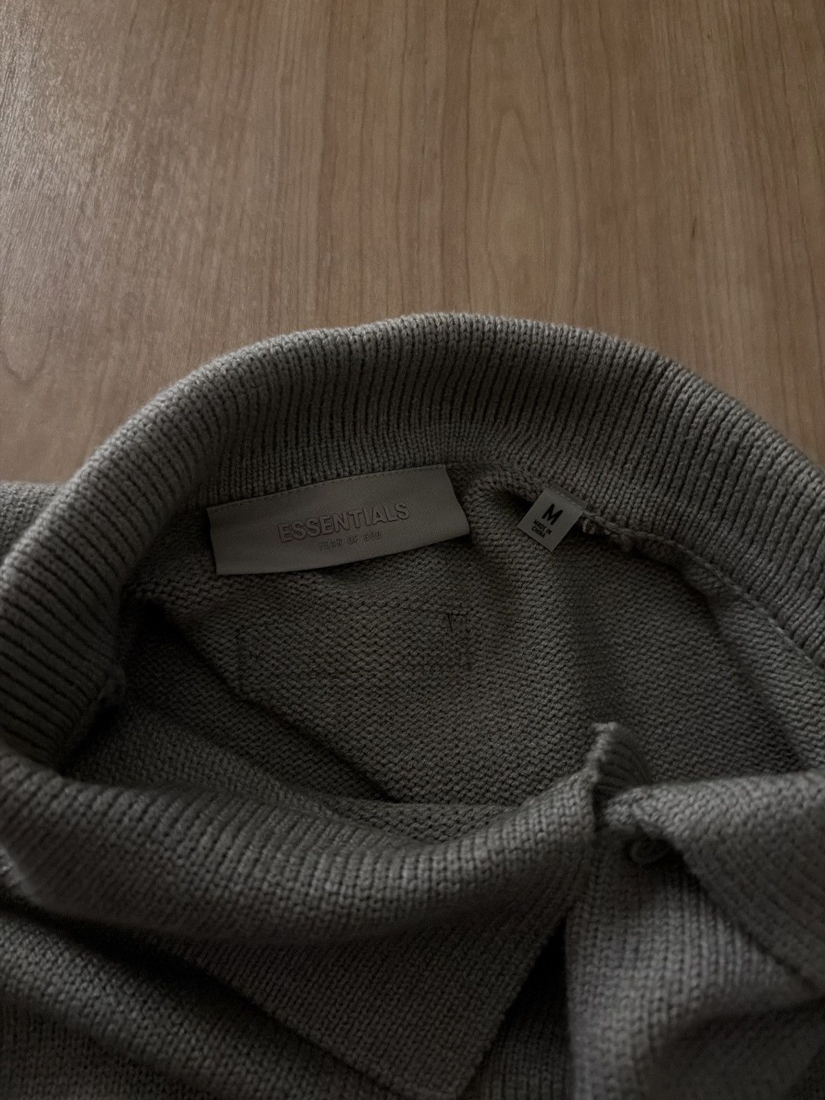 Essentials Fear of God Essentials Knit Long-Sleeve Polo Size US M / EU 48-50 / 2 - 6 Thumbnail