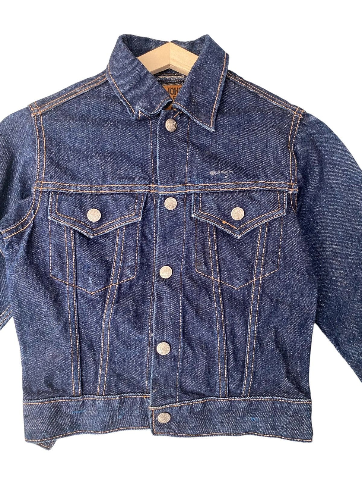 Big John Big-John Denim Jacket Boy’s Size US XXS / EU 40 - 5 Thumbnail