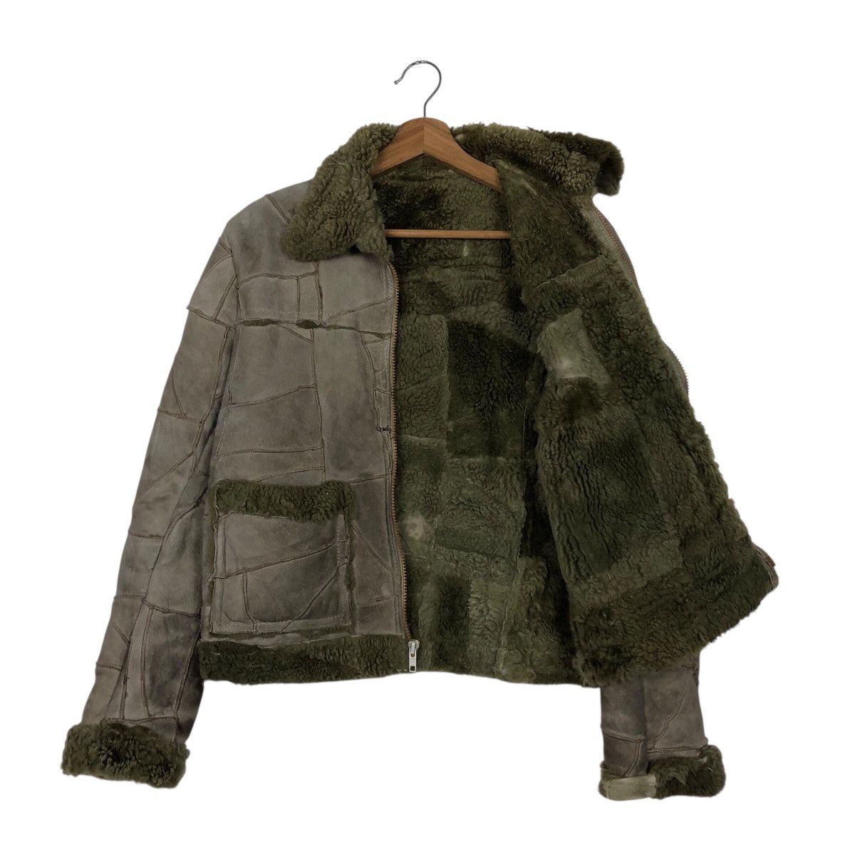 Japanese Brand Vtg Cropped Leather Jacket Patchwork Unbranded Issey Miyake Size US M / EU 48-50 / 2 - 13 Thumbnail