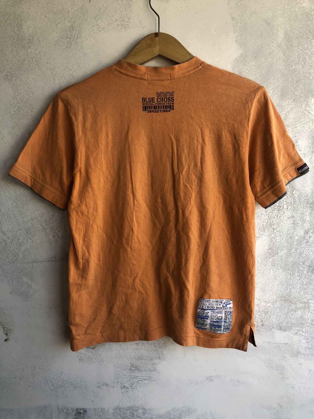 Hysteric Glamour Japanese Poem Blue Cross Special Mission Tshirt Tee Size US M / EU 48-50 / 2 - 2 Thumbnail