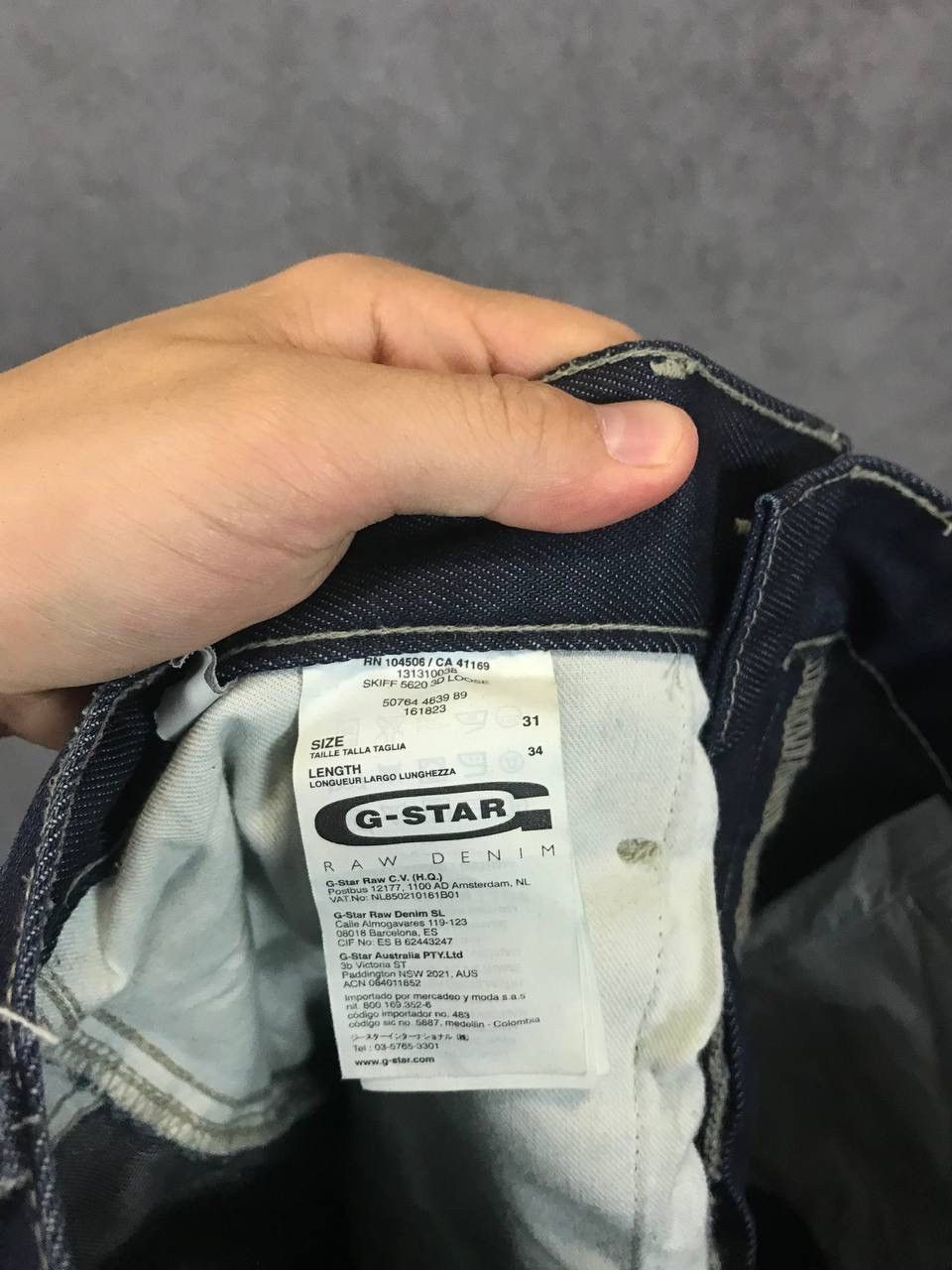 G-Star G Star Raw vintage Y2K biker jeans Size US 31 - 9 Thumbnail