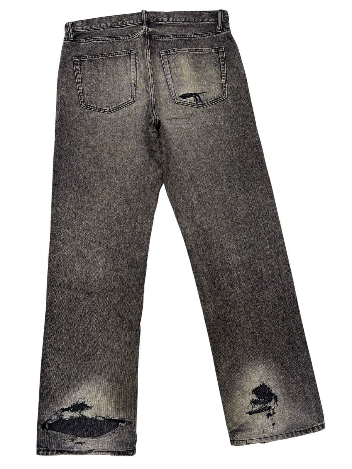 Undercover Rusty Baggy Faded Black Uniqlo Distressed Denim Jeans Size US 36 / EU 52 - 6 Thumbnail