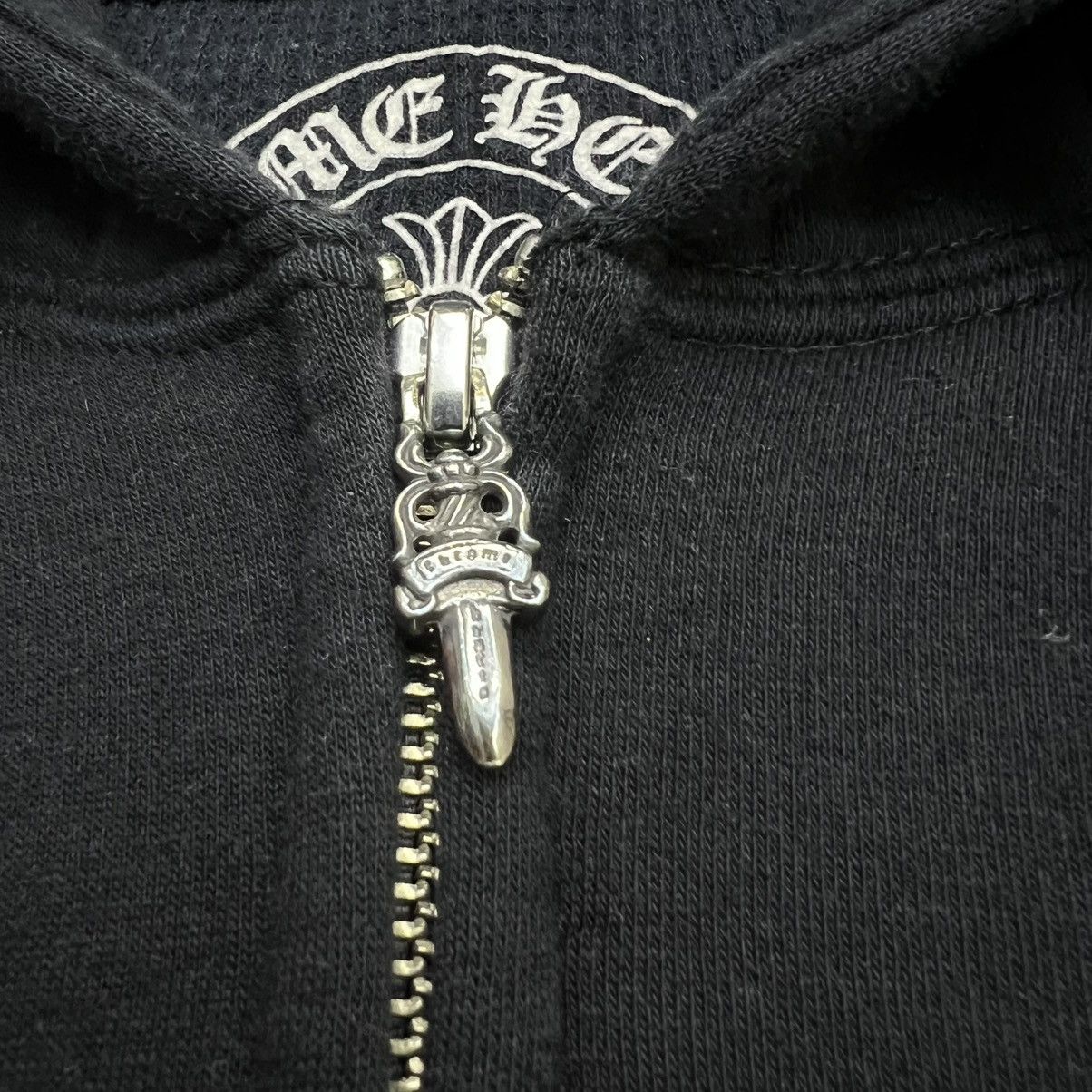 Chrome Hearts Chrome Hearts USA Scripts Logo Zip-Up Hoodie Size US L / EU 52-54 / 3 - 15 Thumbnail