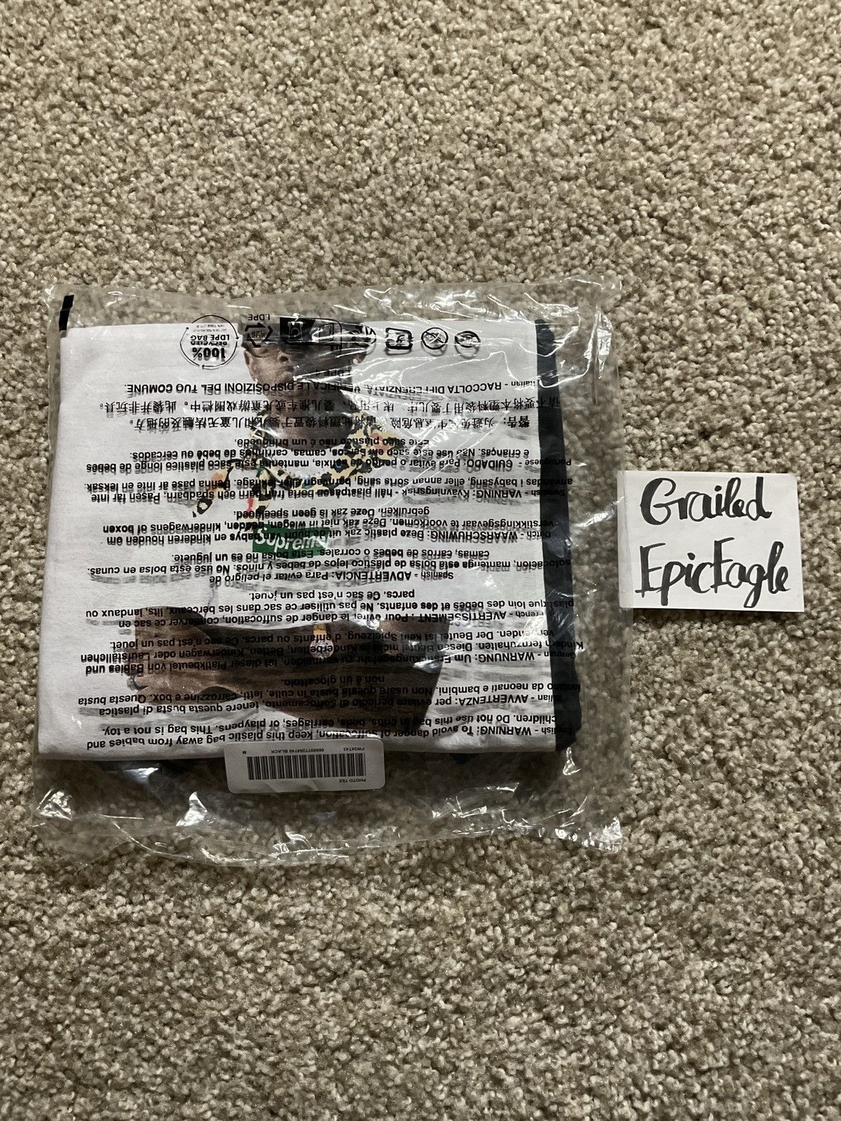 Supreme Tyler the Creator Black Tee