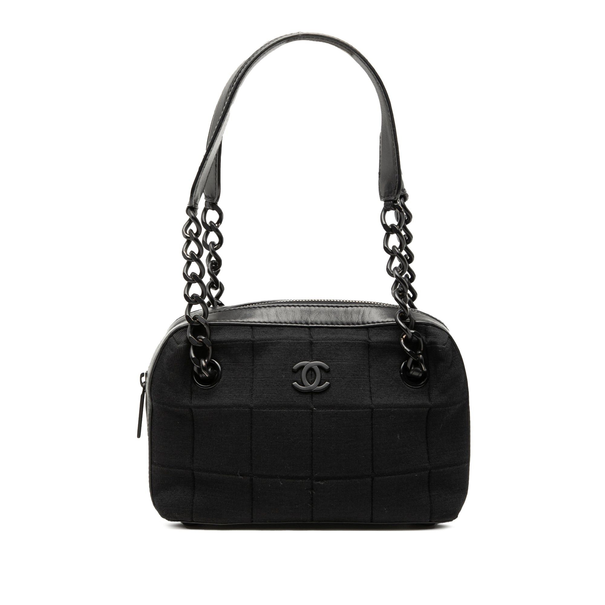 Chanel CC Chocolate Bar Jersey Handbag Size ONE SIZE - 1 Thumbnail