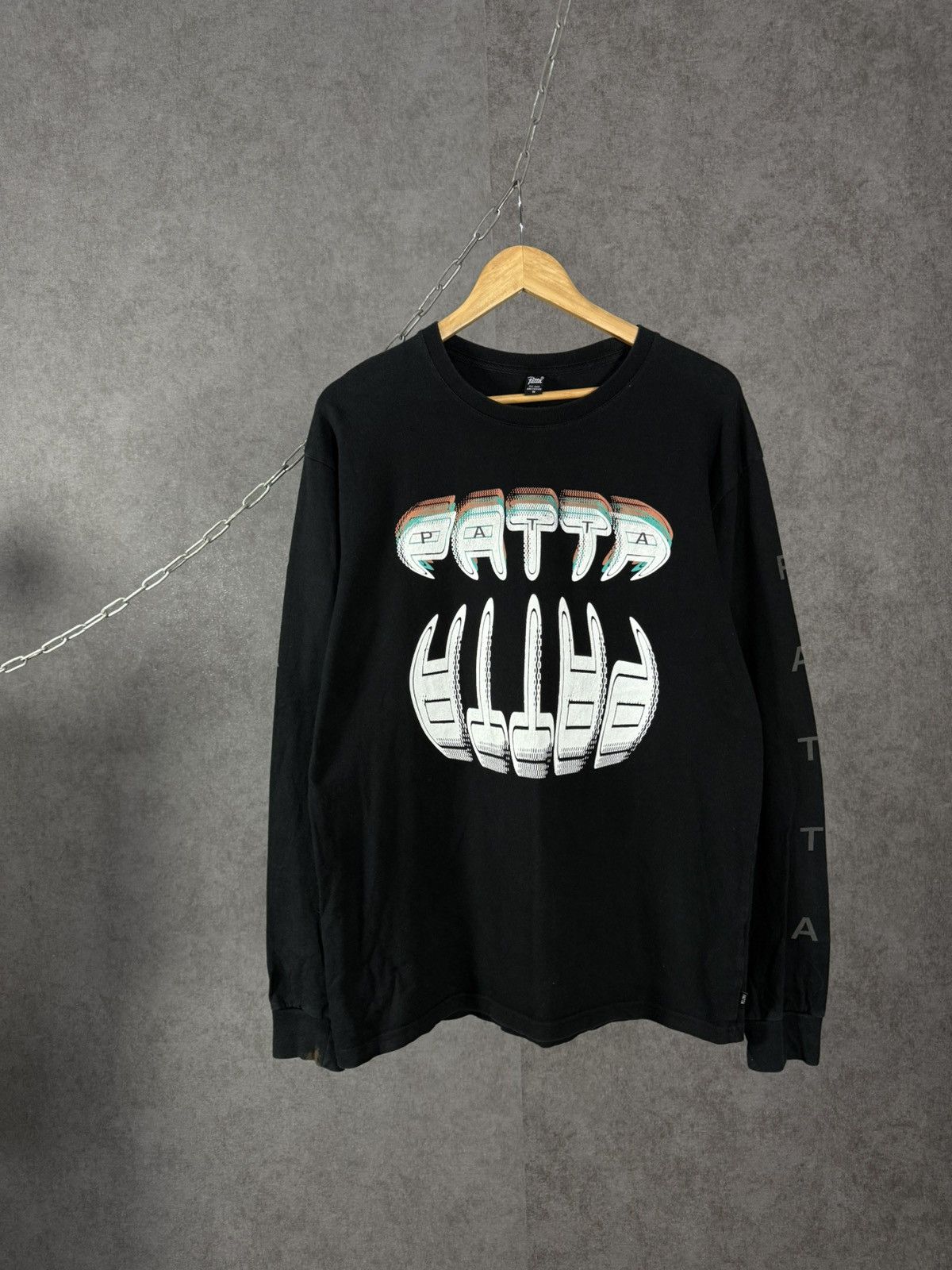 Patta Patta designer overprinted longsleeve Size US M / EU 48-50 / 2 - 1 Thumbnail