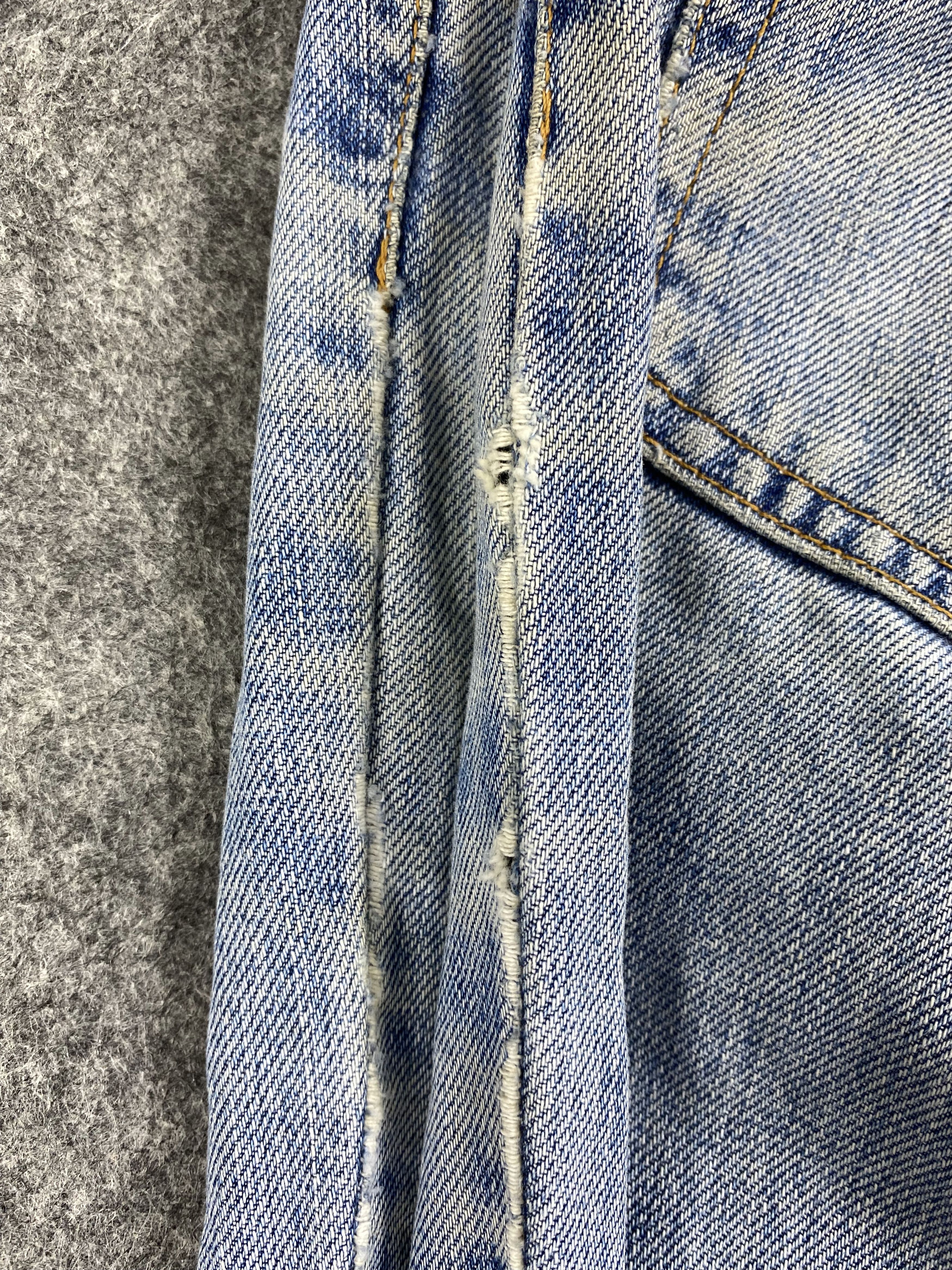 If Six Was Nine Mid Blue Vintage Levi's 517 Flare 33x26 Denim -JN1208 Size US 33 - 10 Thumbnail