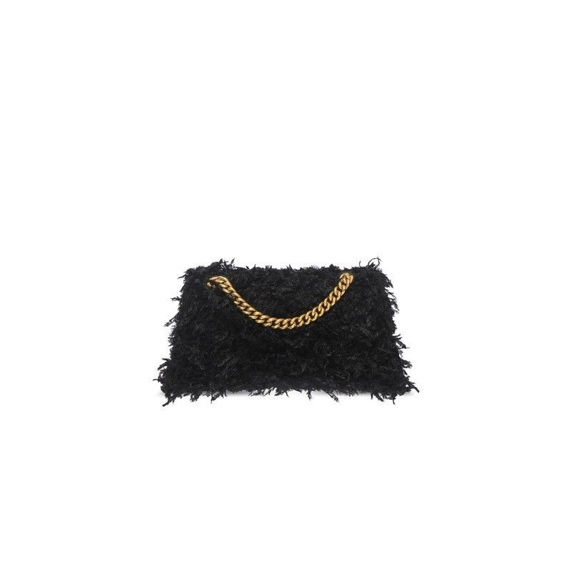 Balenciaga o1mt1gz1224 Size: OS / Crush Small Chain Bag Frabric Size ONE SIZE - 5 Thumbnail