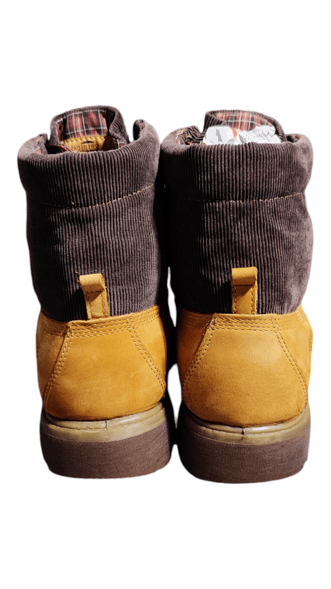 Timberland Timberland Roll Top Wheat Boots Suede & Corduroy Size US 9.5 / EU 42-43 - 10 Thumbnail