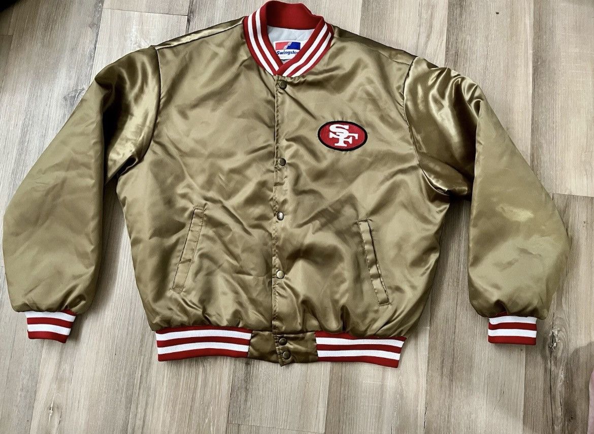Swingster San Francisco 49ers vintage satin bomber jacket swingster xl Size US XL / EU 56 / 4 - 1 Thumbnail