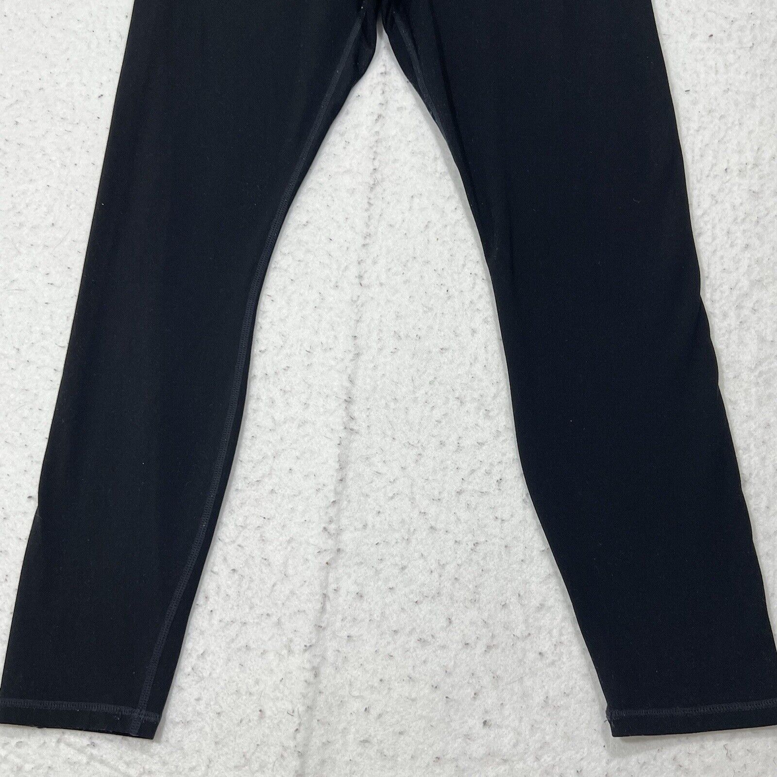 Other Fabletics Black Athletic Cropped Pull On Leggings Pants Size 32" / US 10 / IT 46 - 4 Thumbnail