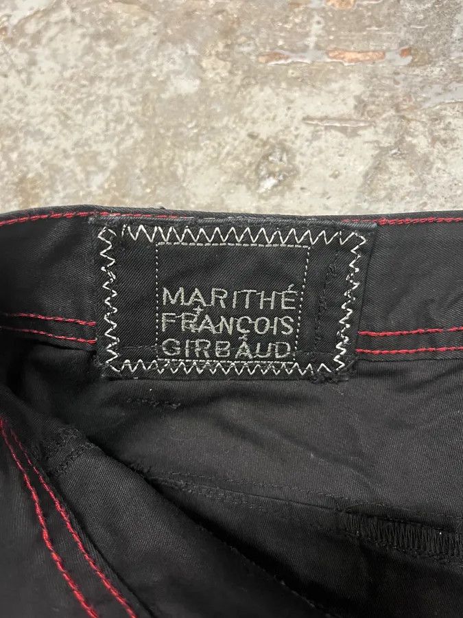 Designer × Marithe + Francois Girbaud × Vintage 2000s Marithé + François Claws Effect Obsucre Pants Size US 32 / EU 48 - 10 Thumbnail