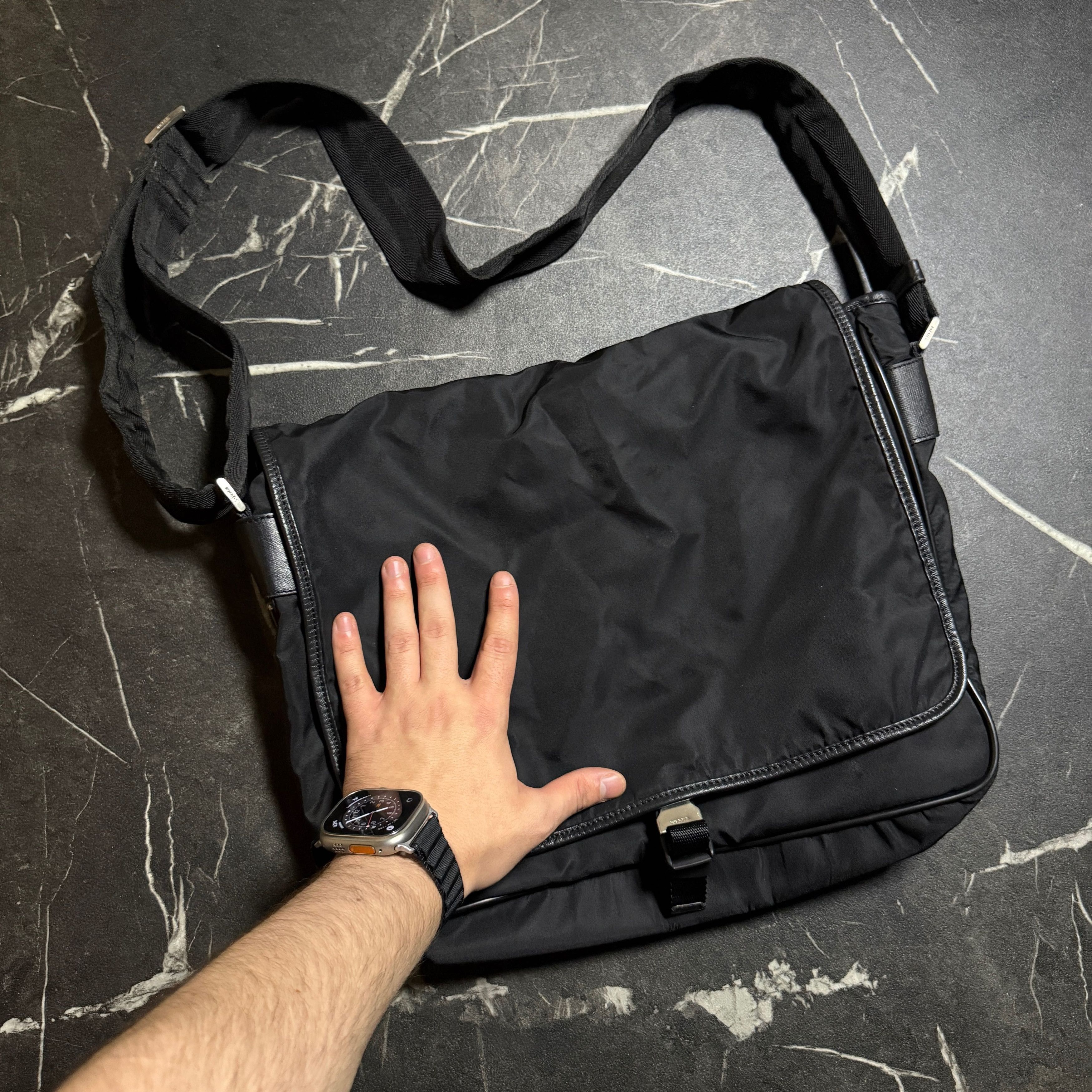Prada Prada Nylon Shoulder Bag Size ONE SIZE - 7 Thumbnail