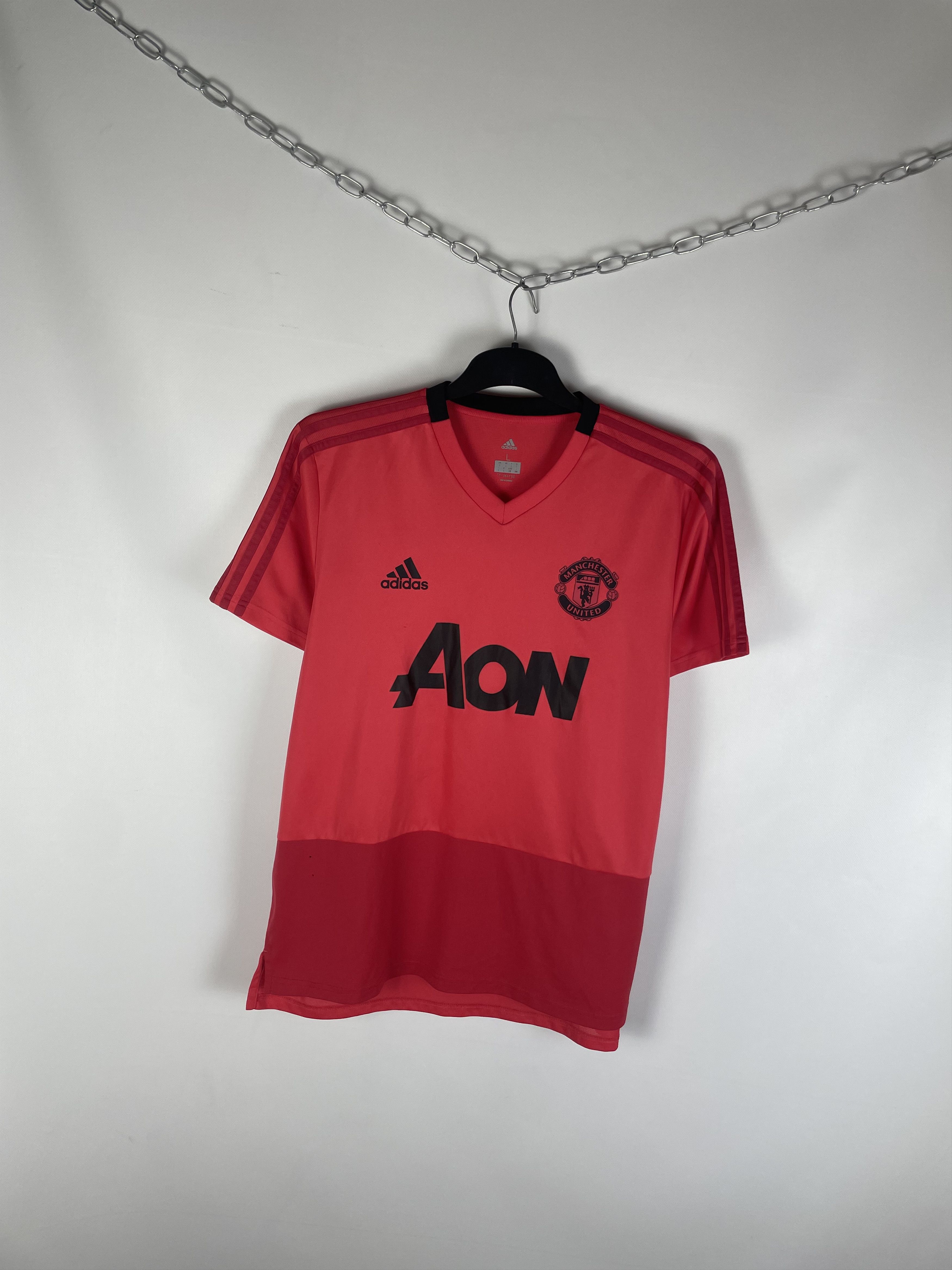 Adidas Vintage Adidas Manchester United Jersey Size US L / EU 52-54 / 3 - 2 Thumbnail