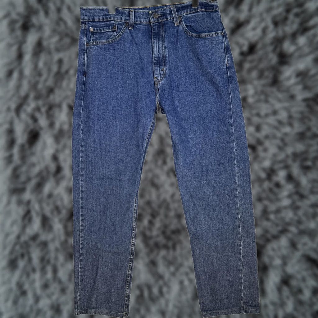 Levi's VINTAGE Levis 505 Jeans Mens 36x30 Blue Straight Leg Medium Wash Stretch Denim Zip Fly Size US 36 / EU 52 - 1 Thumbnail