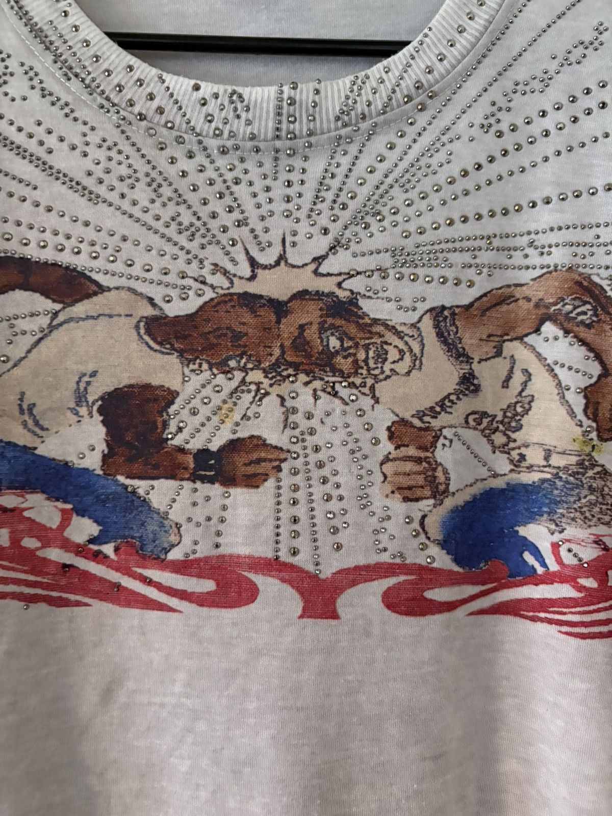 Diesel T-Norm-t15 Diesel T-shirt with rhinestone graphic Size US M / EU 48-50 / 2 - 3 Thumbnail